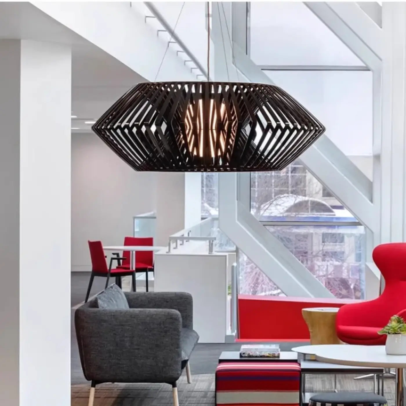 Suspension Luminaire Design en Bois - Bijol
