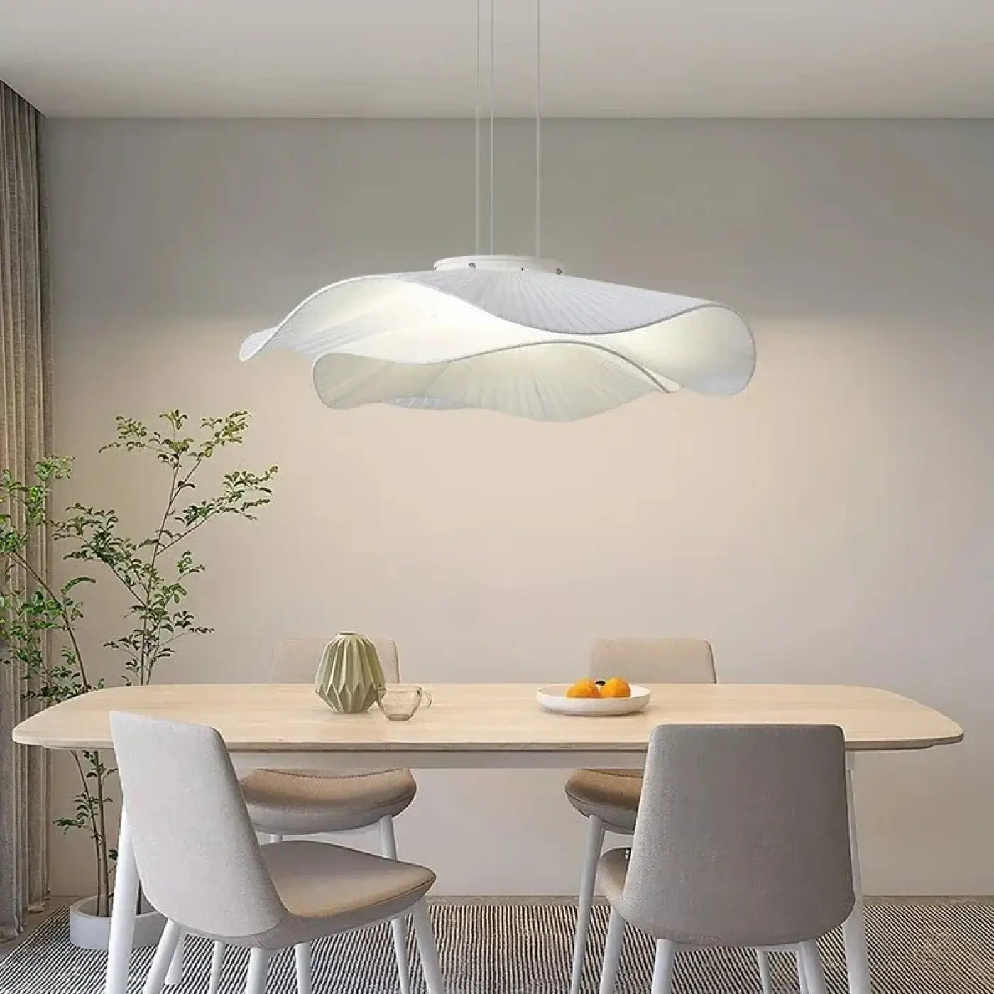 Suspension Luminaire Design en Tissu - Talime