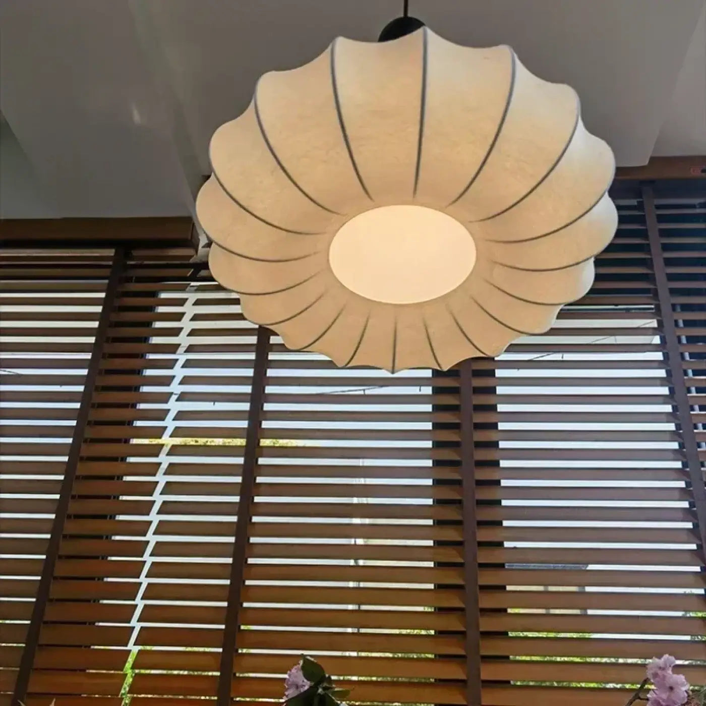 Suspension Luminaire Design en Tissu - Duplied