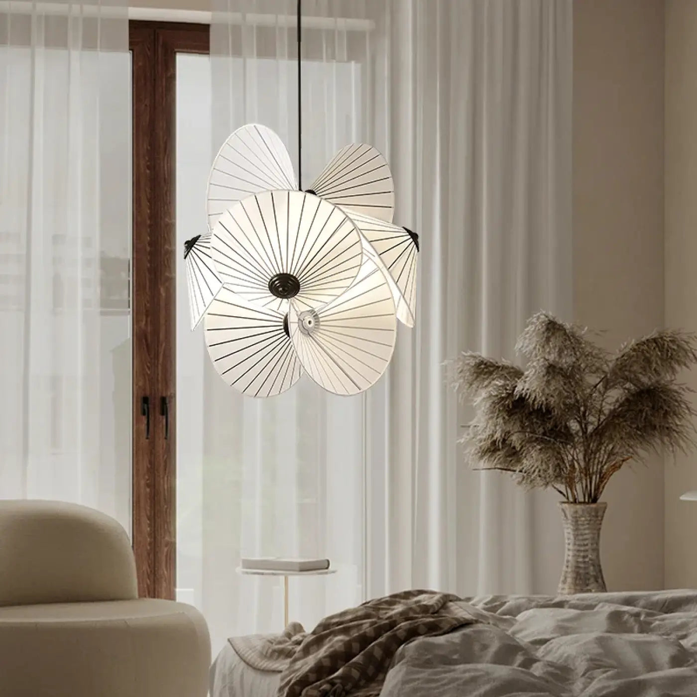 Suspension Luminaire Design en Tissu - Bimmeki
