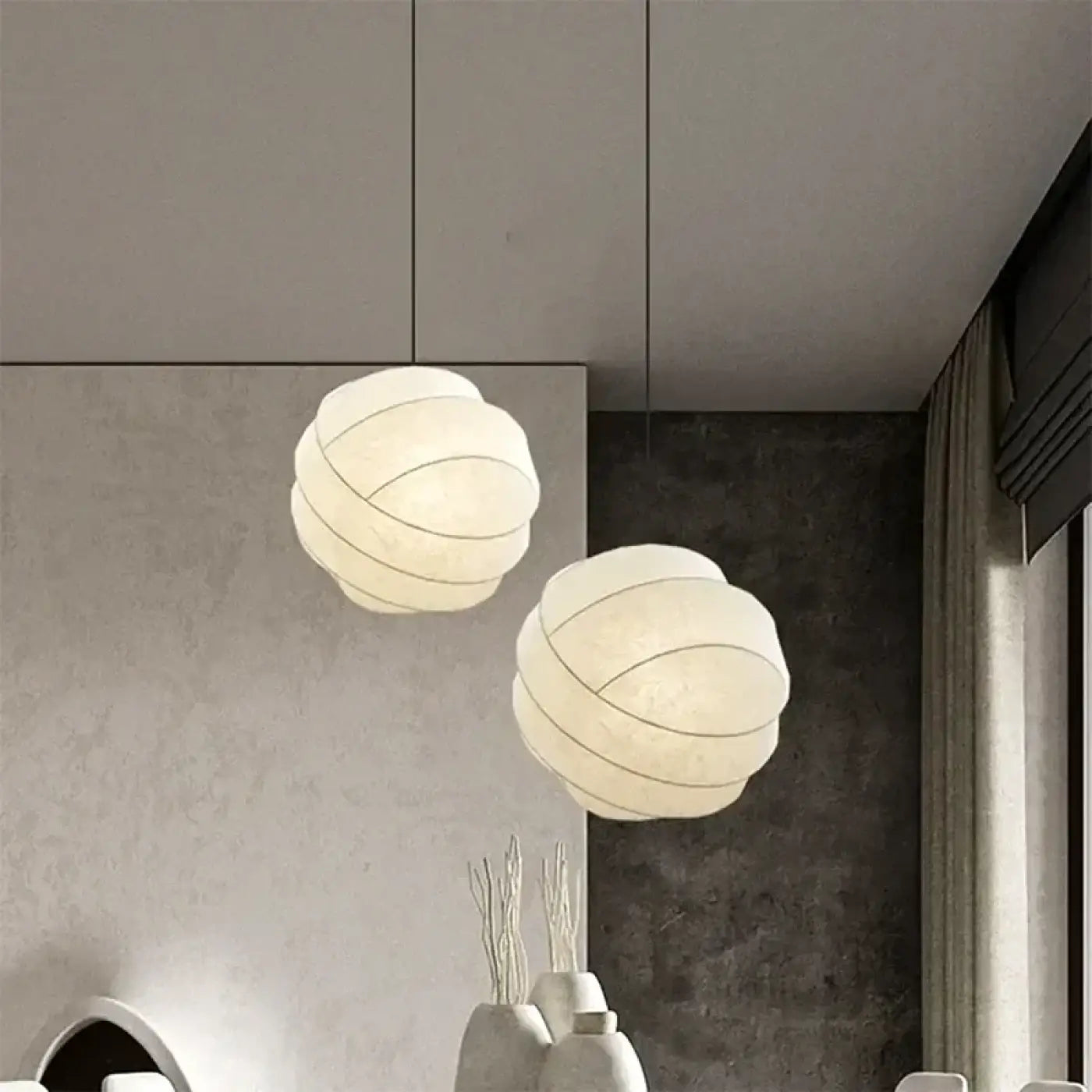 Suspension Luminaire Design en Metal - Khola