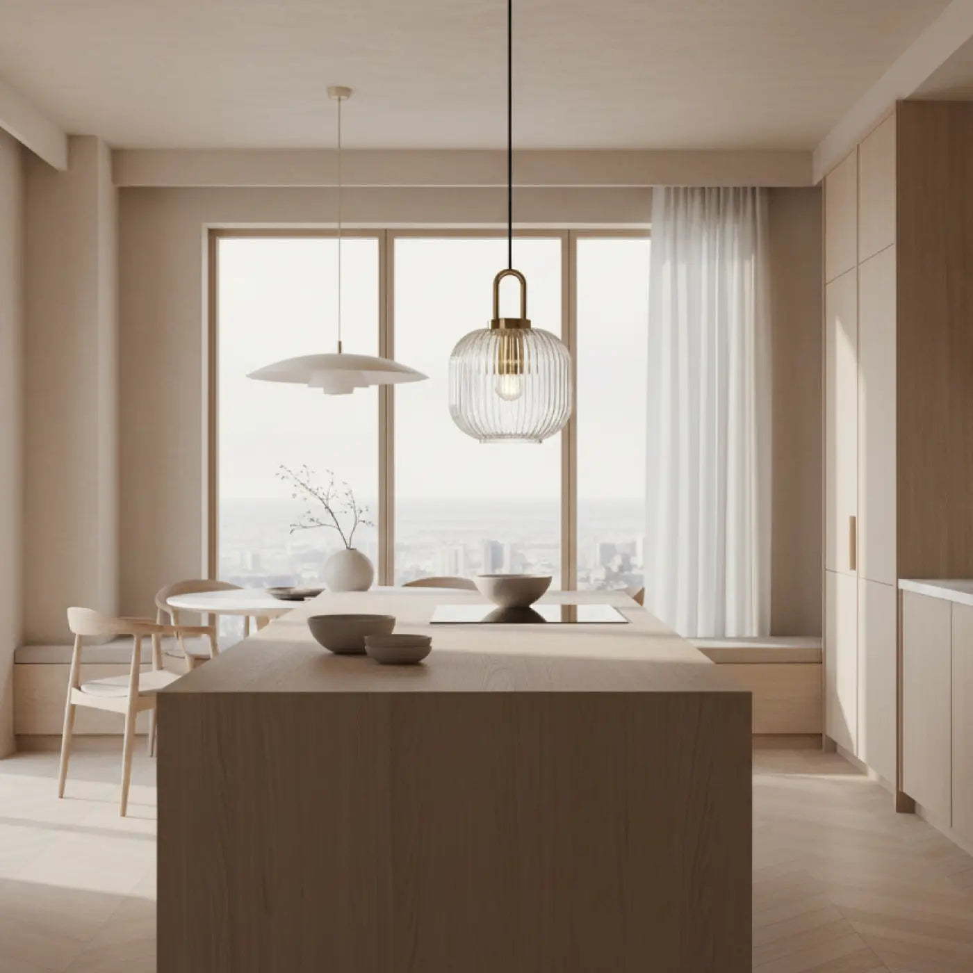 Suspension Luminaire Design en Verre - Vuriosa