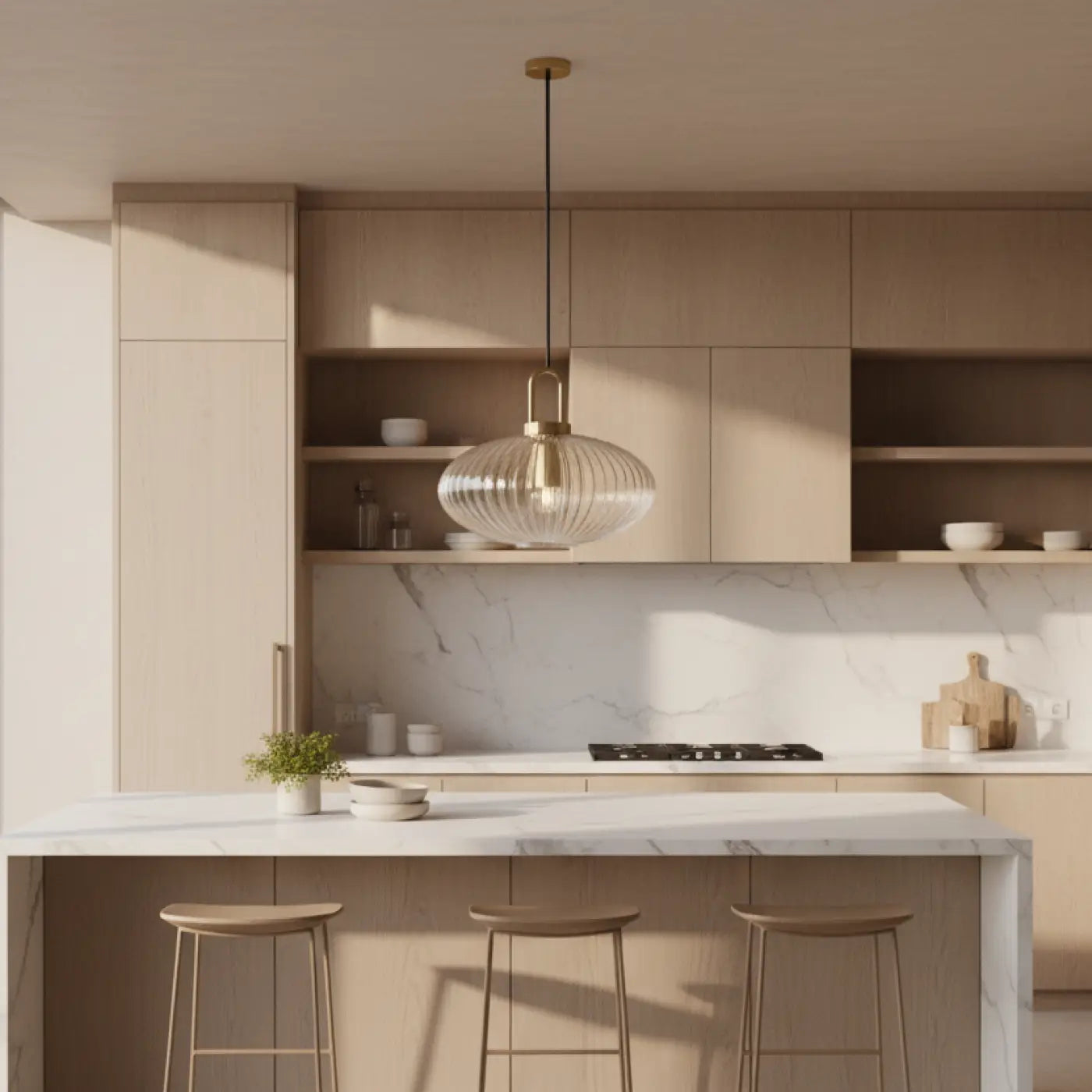 Suspension Luminaire Design en Verre - Vuriosa