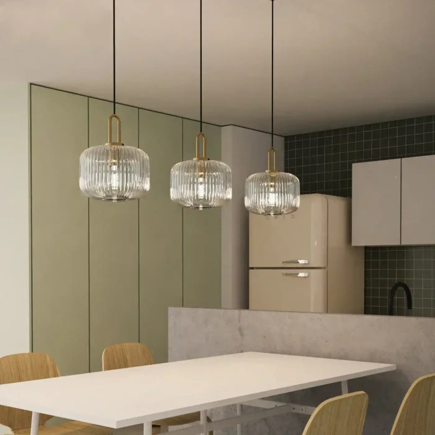 Suspension Luminaire Design en Verre - Vuriosa