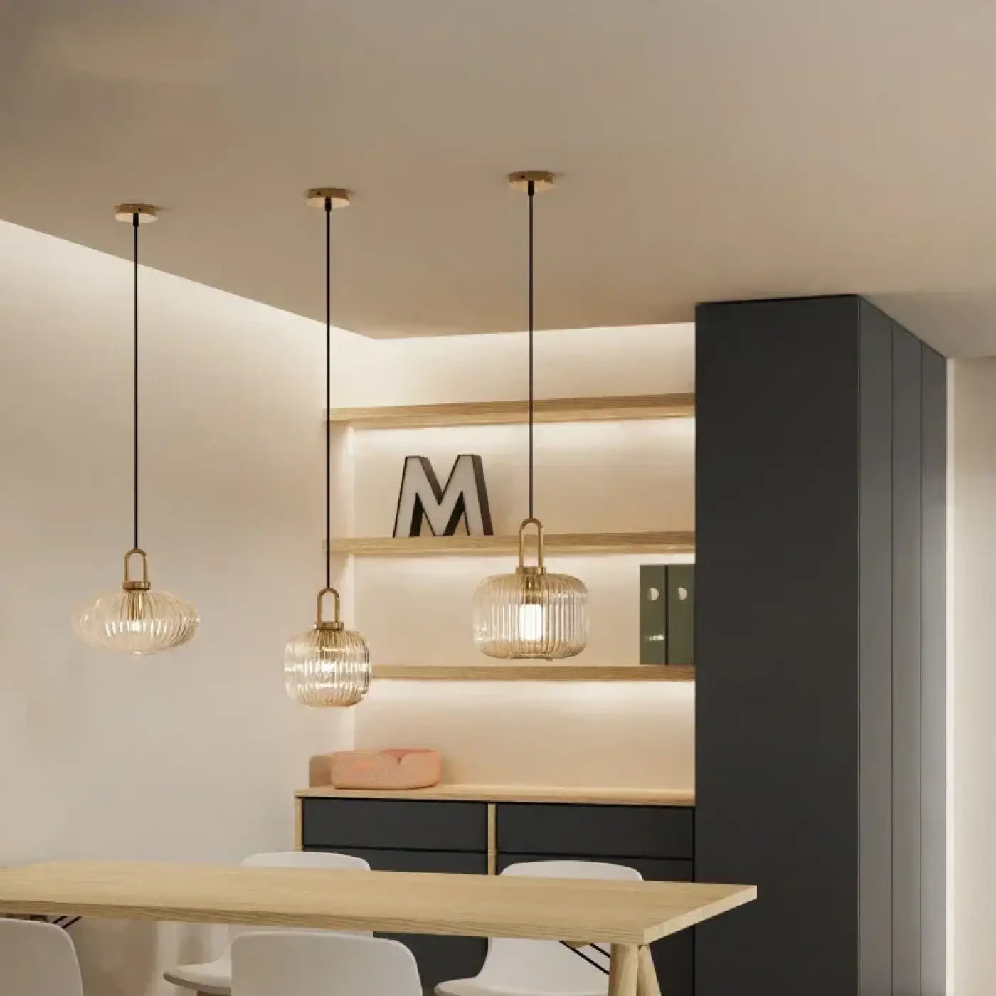 Suspension Luminaire Design en Verre - Vuriosa