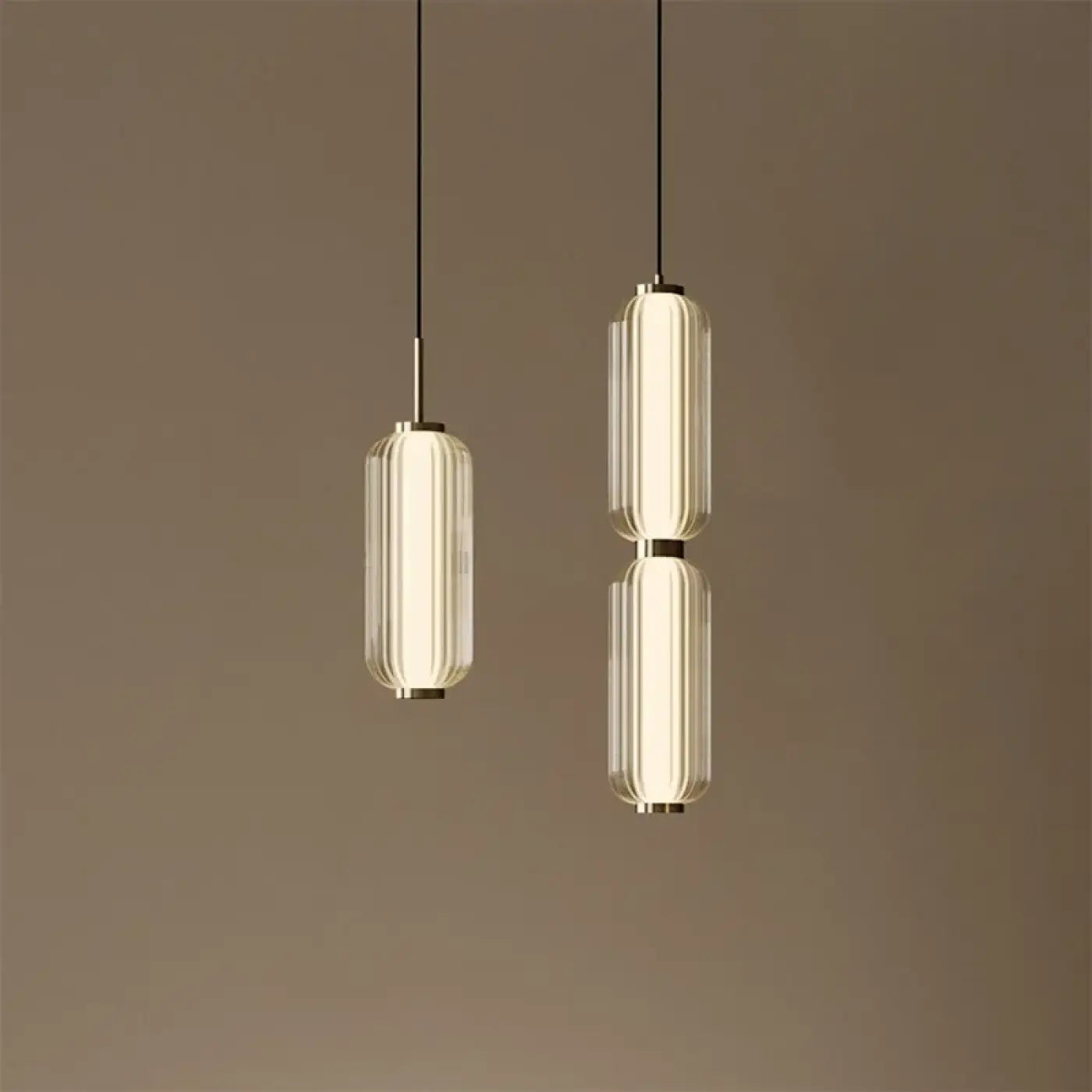 Suspension Luminaire Design en Verre - Pola