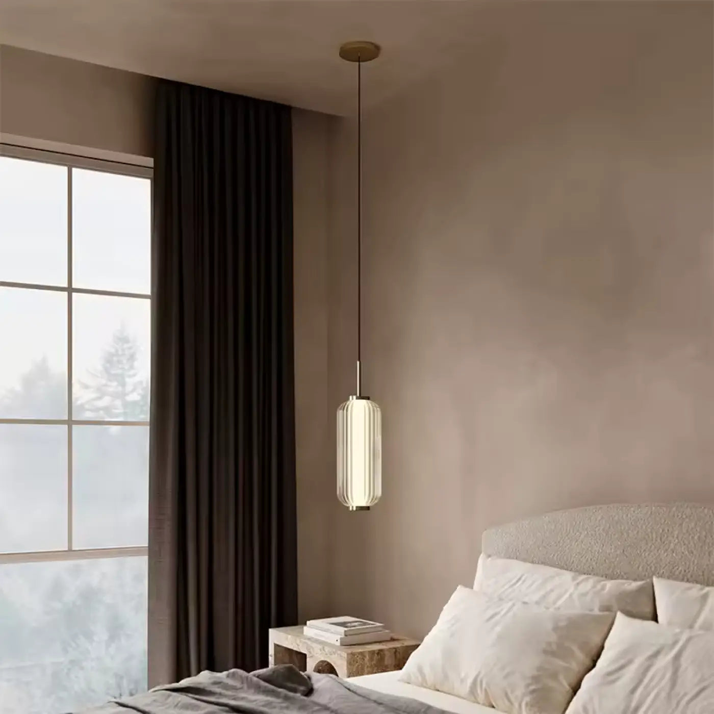 Suspension Luminaire Design en Verre - Pola