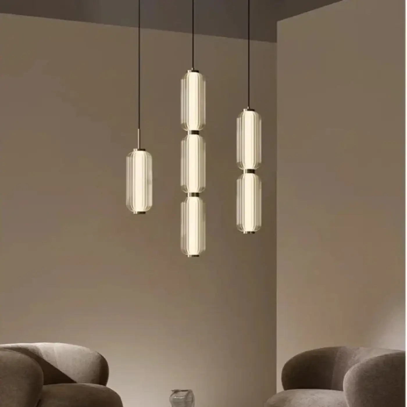 Suspension Luminaire Design en Verre - Pola