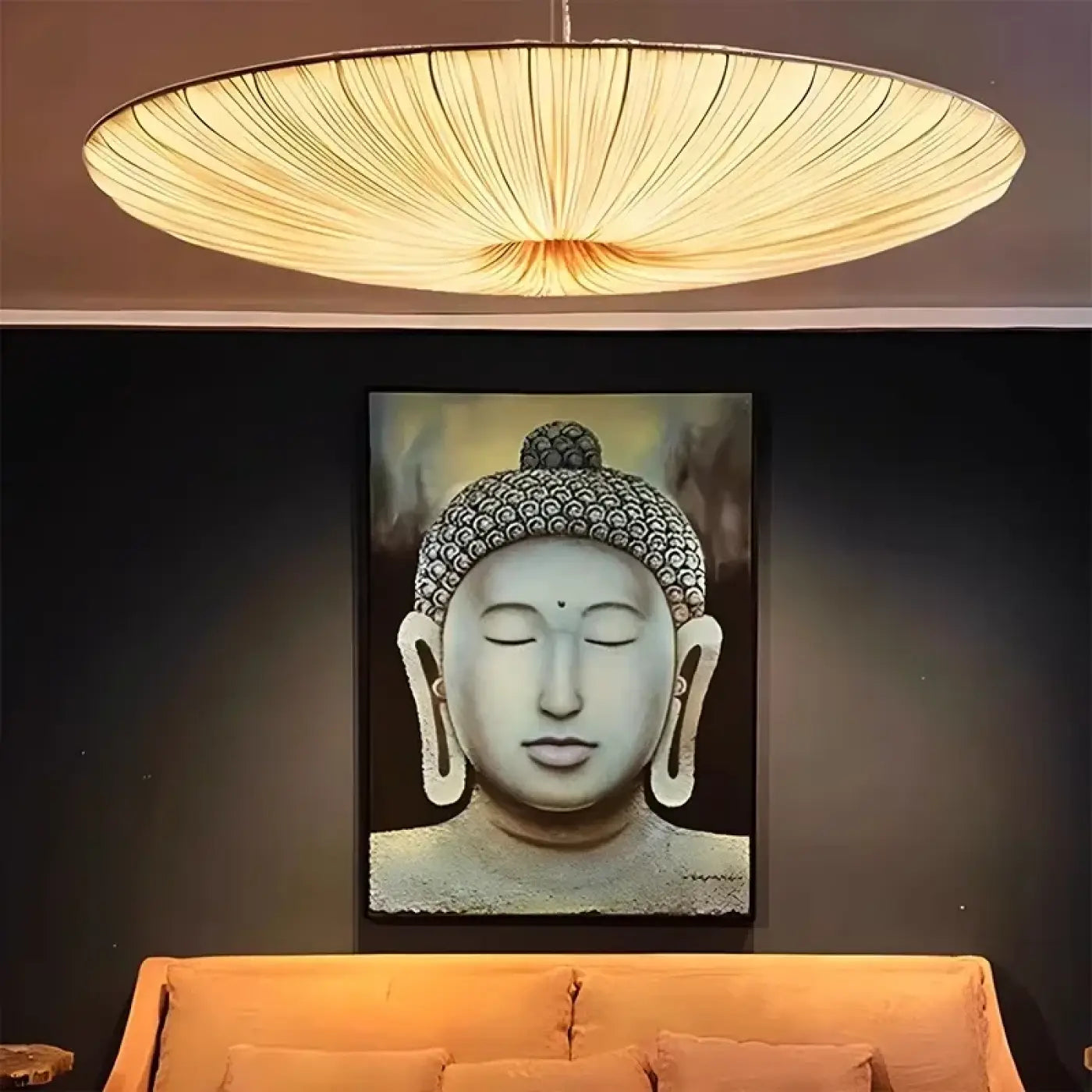 Suspension Luminaire Design en Tissu - Tralipo