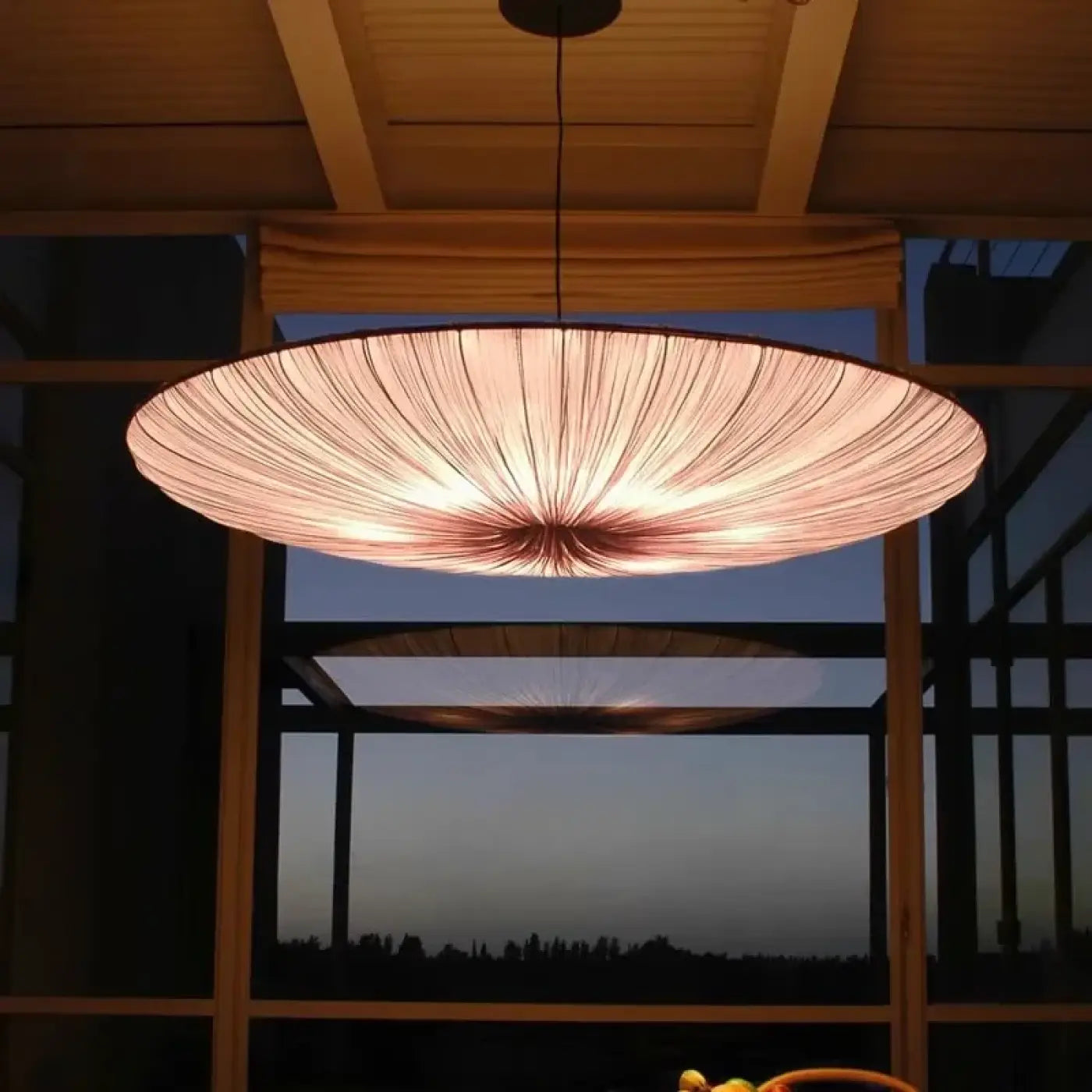 Suspension Luminaire Design en Tissu - Tralipo