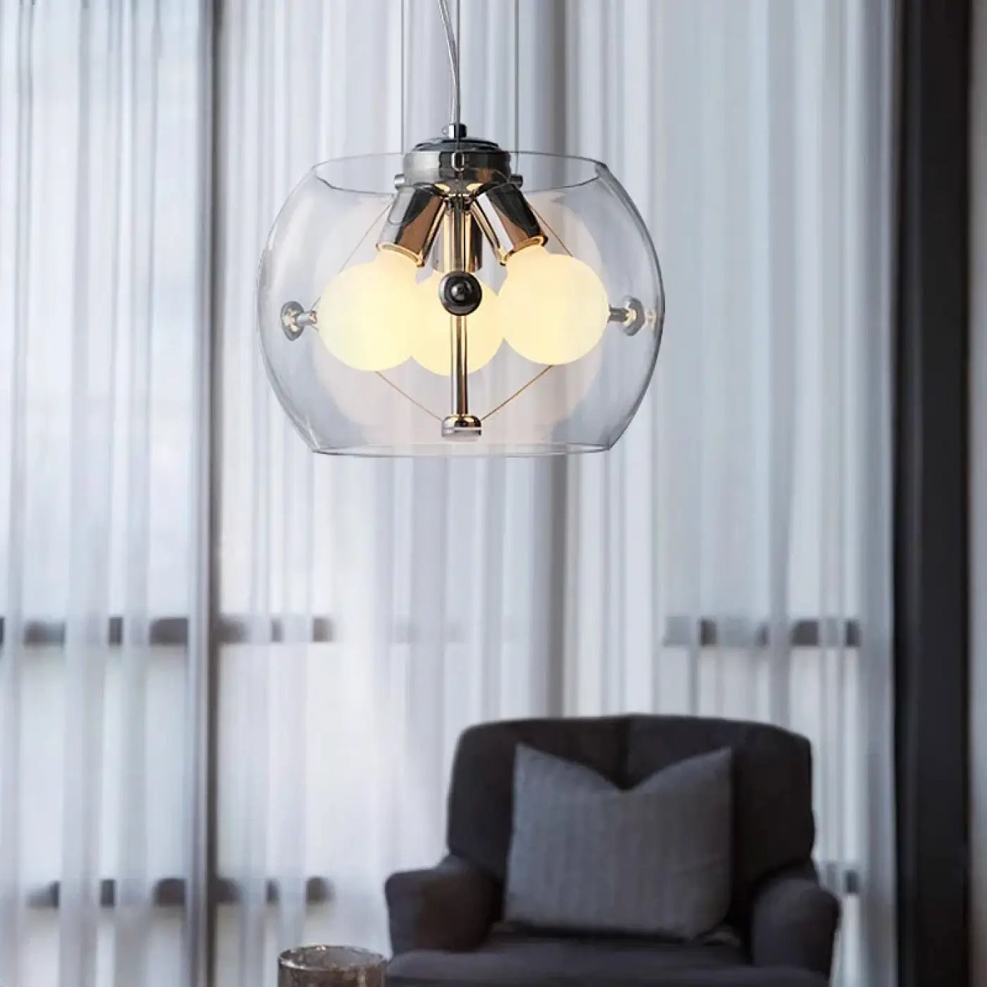 Suspension Luminaire Design en Verre - Dono