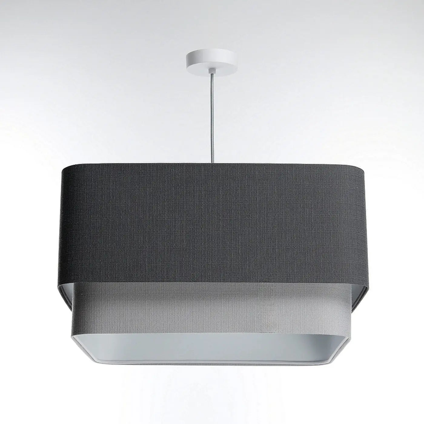 Suspension Luminaire Design - Kwadro Duo (Graphite)