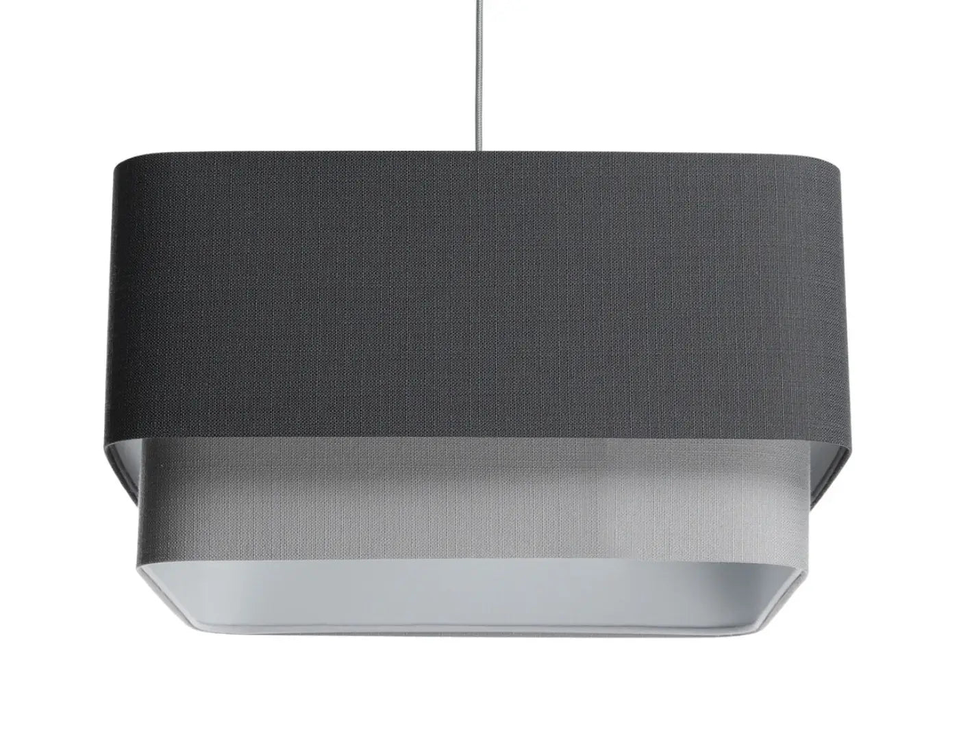 Suspension Luminaire Design - Kwadro Duo (Graphite)