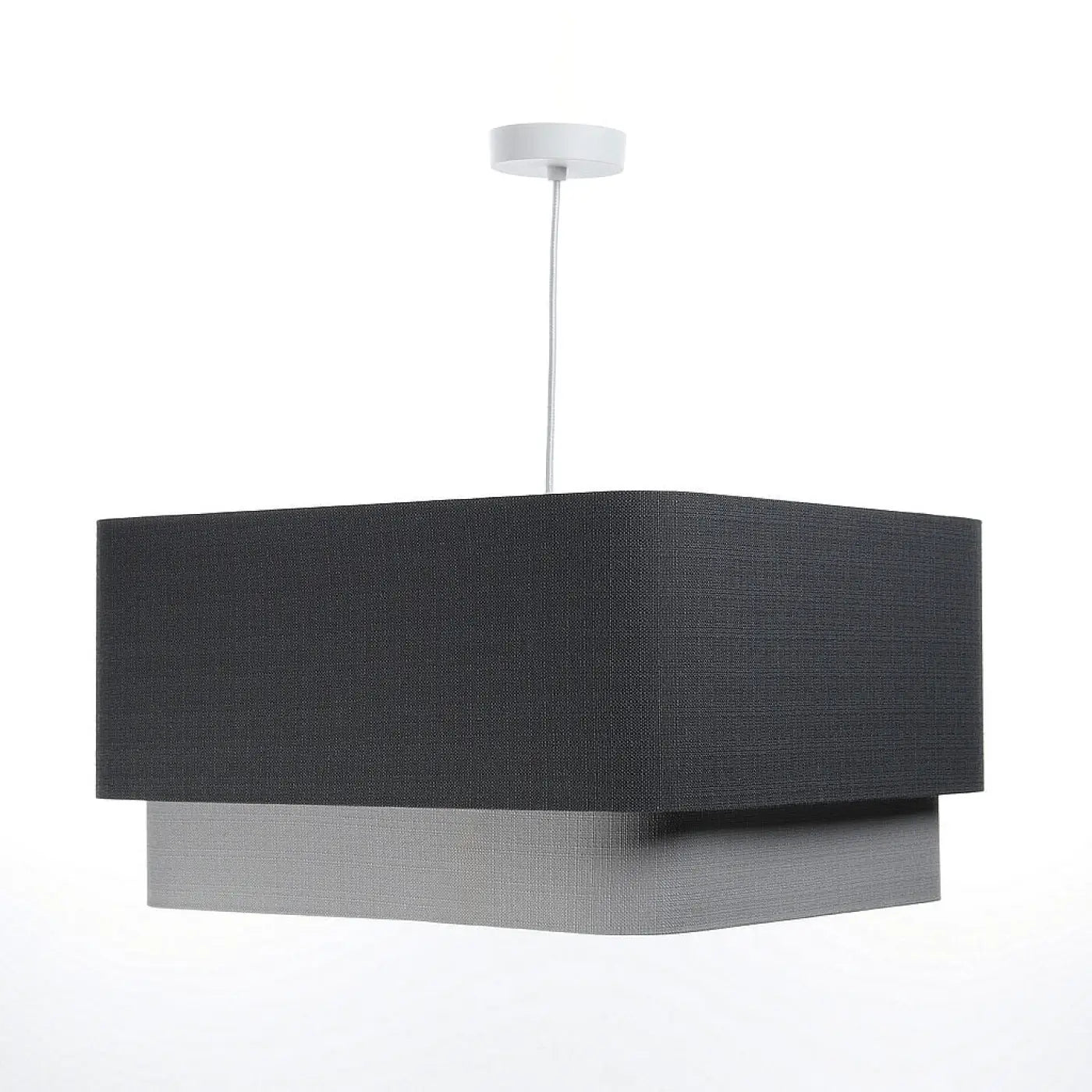 Suspension Luminaire Design - Kwadro Duo (Graphite)