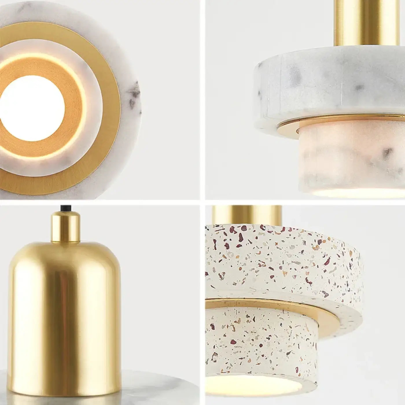 Suspension Luminaire Design en Laiton - Maliorita