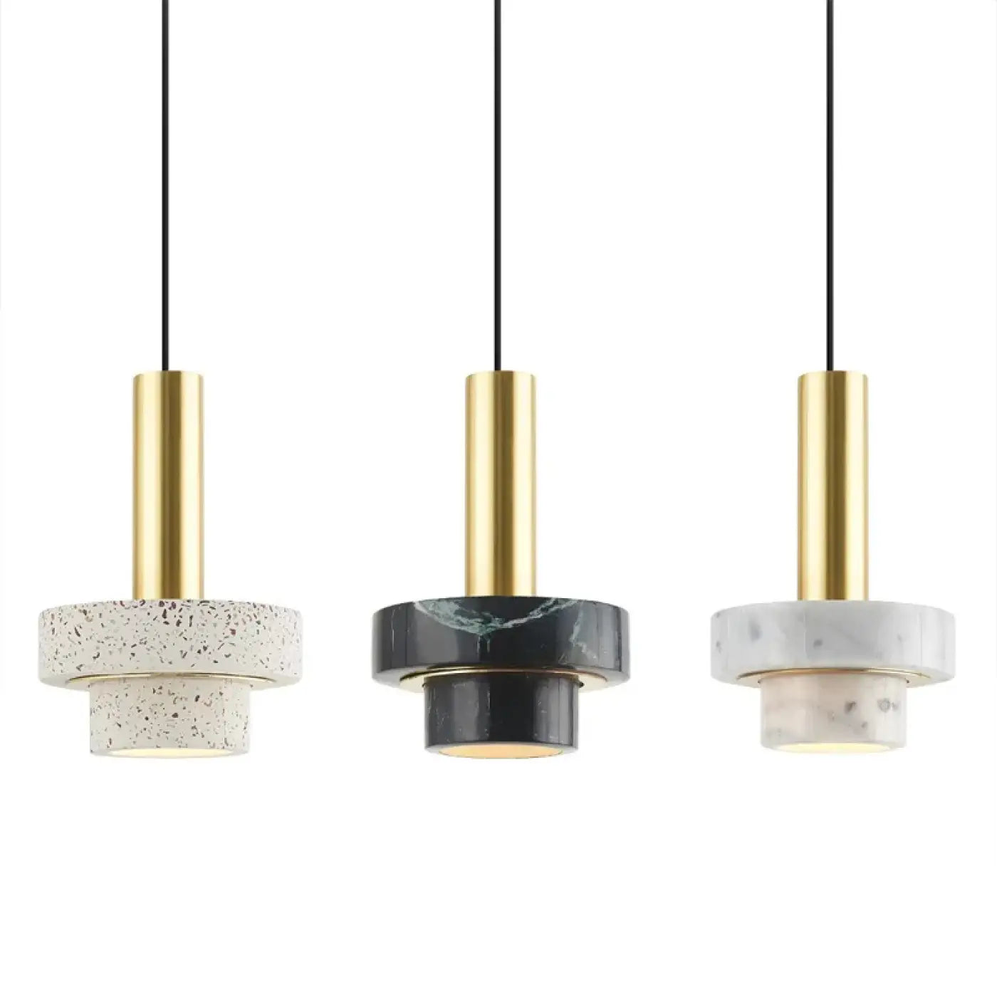 Suspension Luminaire Design en Laiton - Maliorita