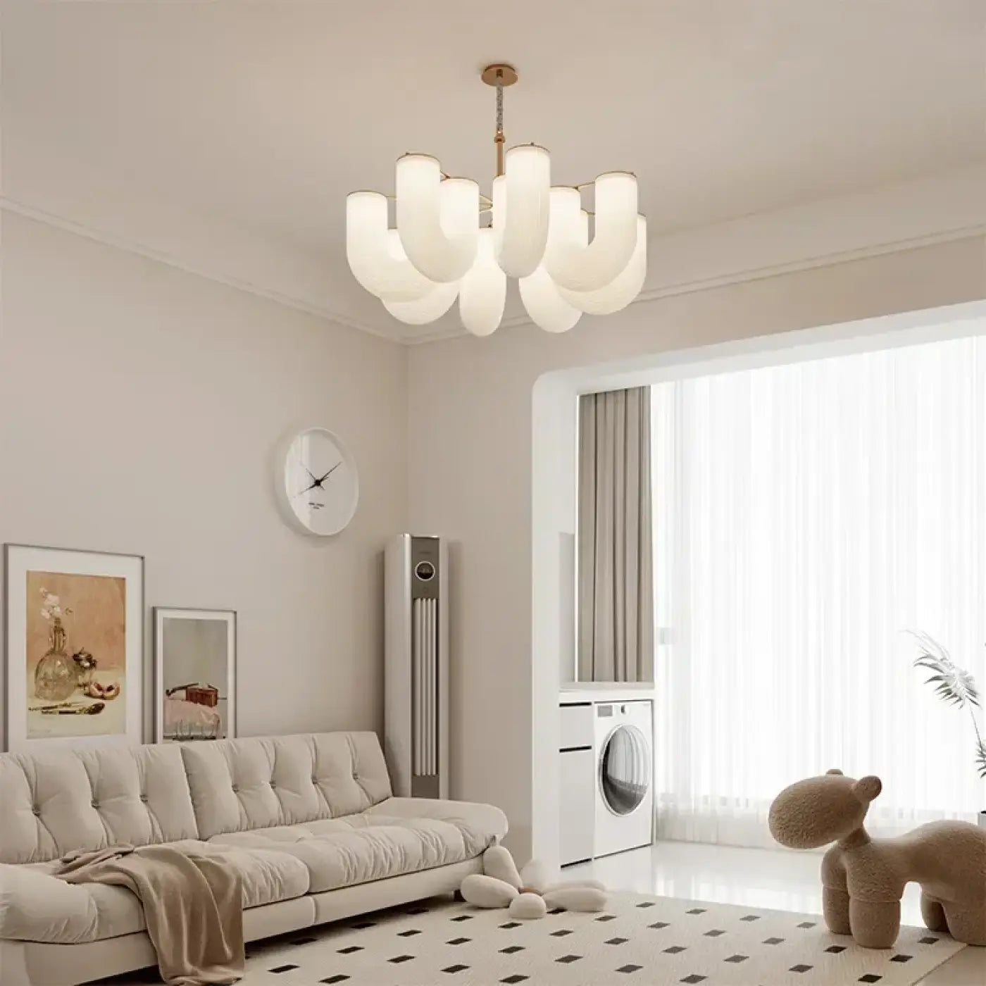 Suspension Luminaire Design en Laiton - Pami