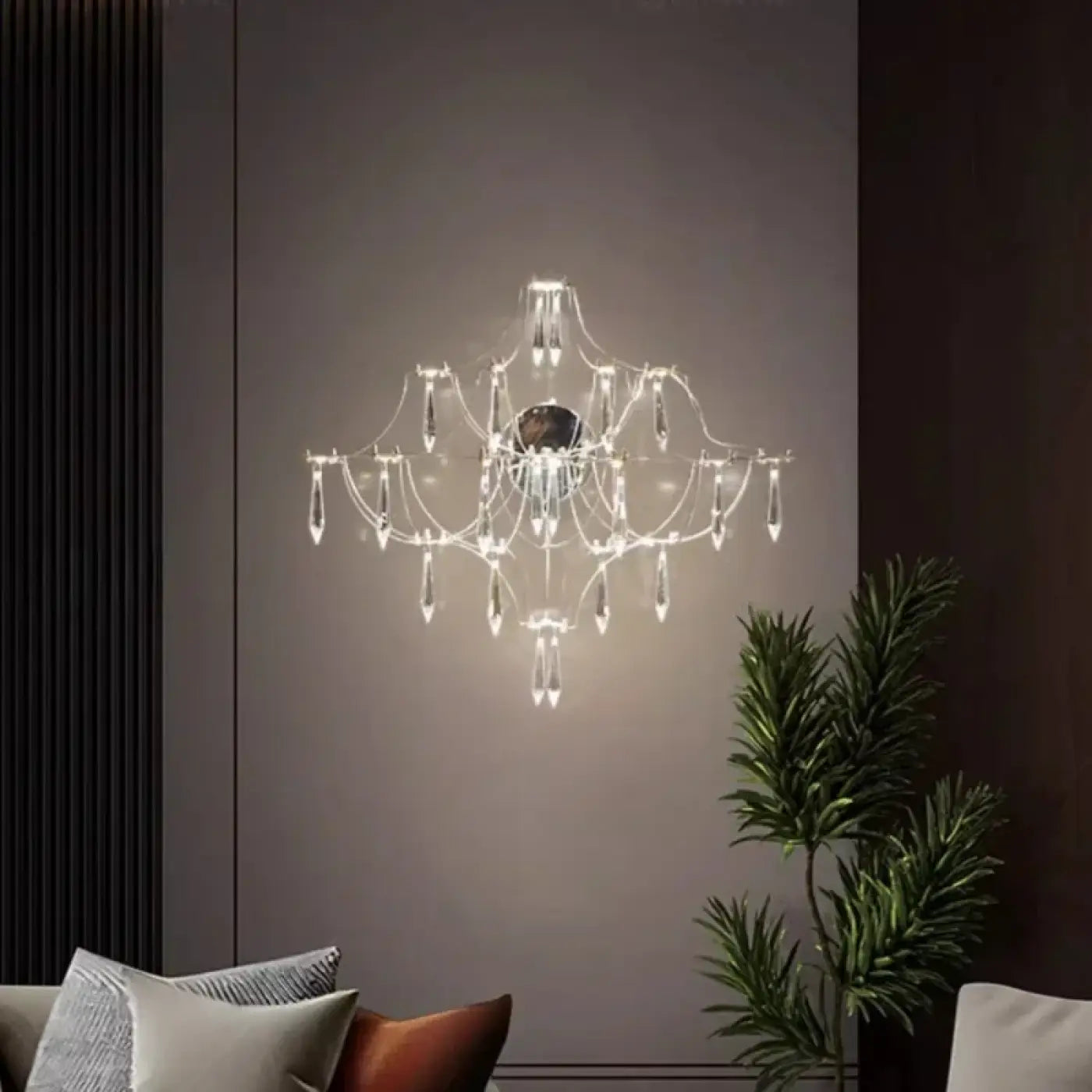 Applique Murale Design en Cristal - Talcris