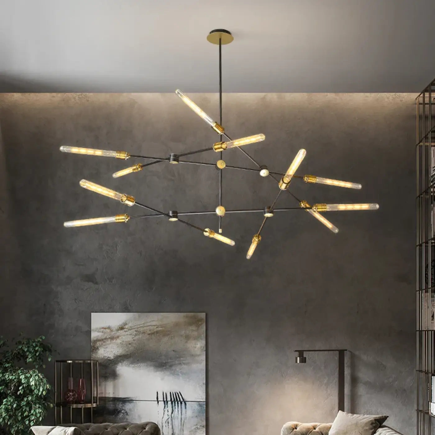 Suspension Luminaire Design en Metal - Dotar