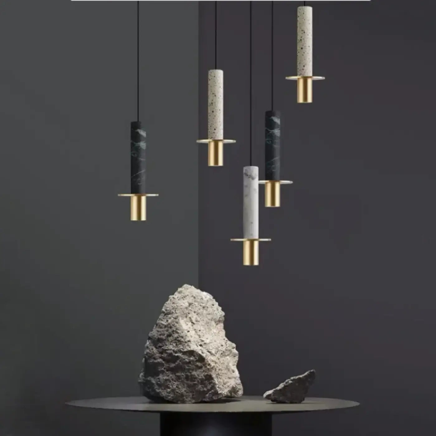 Suspension Luminaire Design en Laiton - Mirabe
