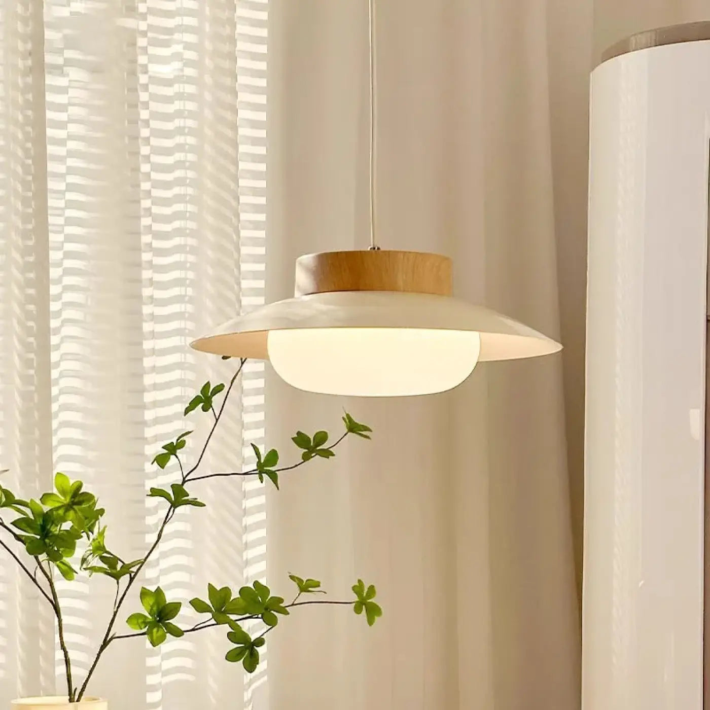 Suspension Luminaire Design en Bois - Parial