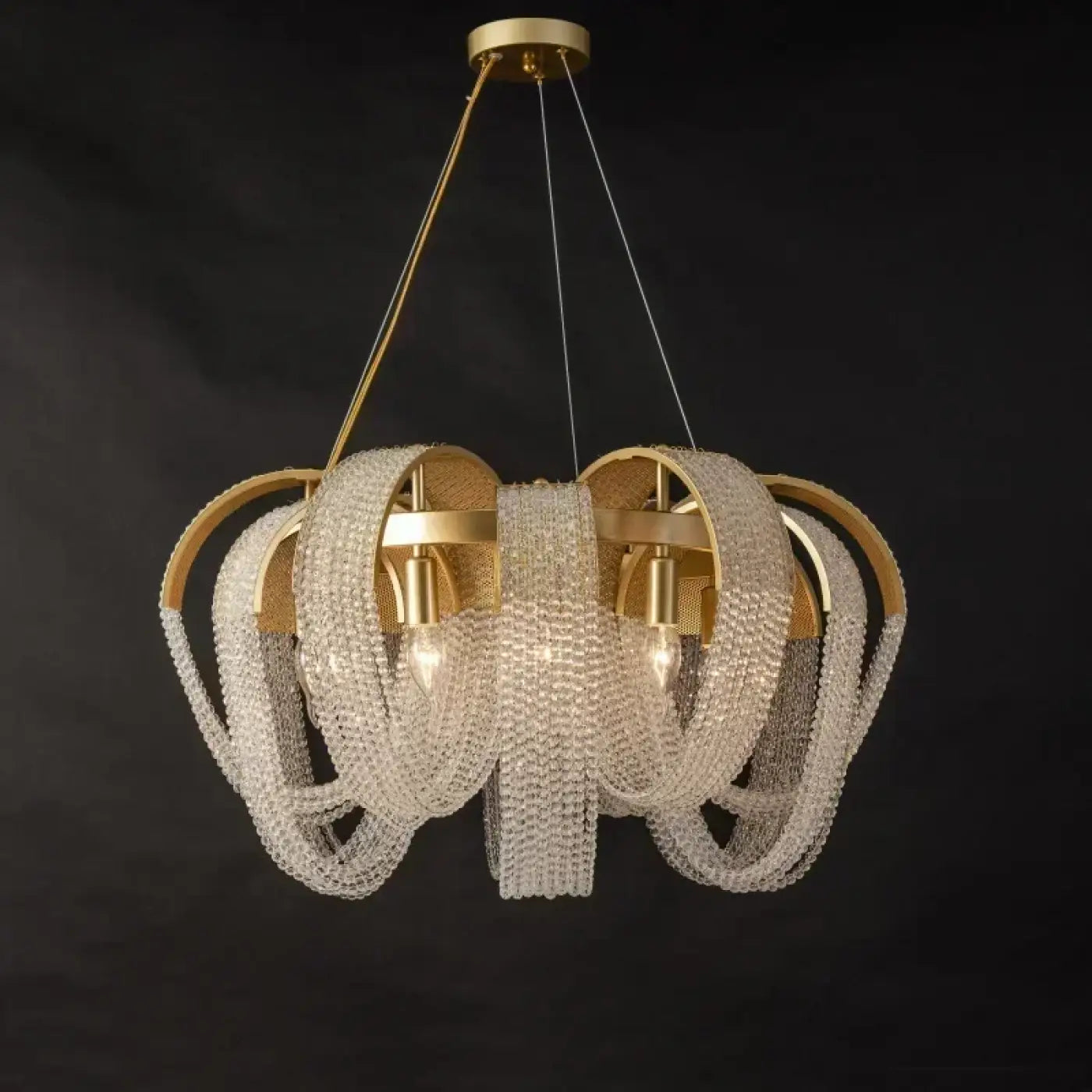 Suspension Luminaire Design en Cristal - Danili