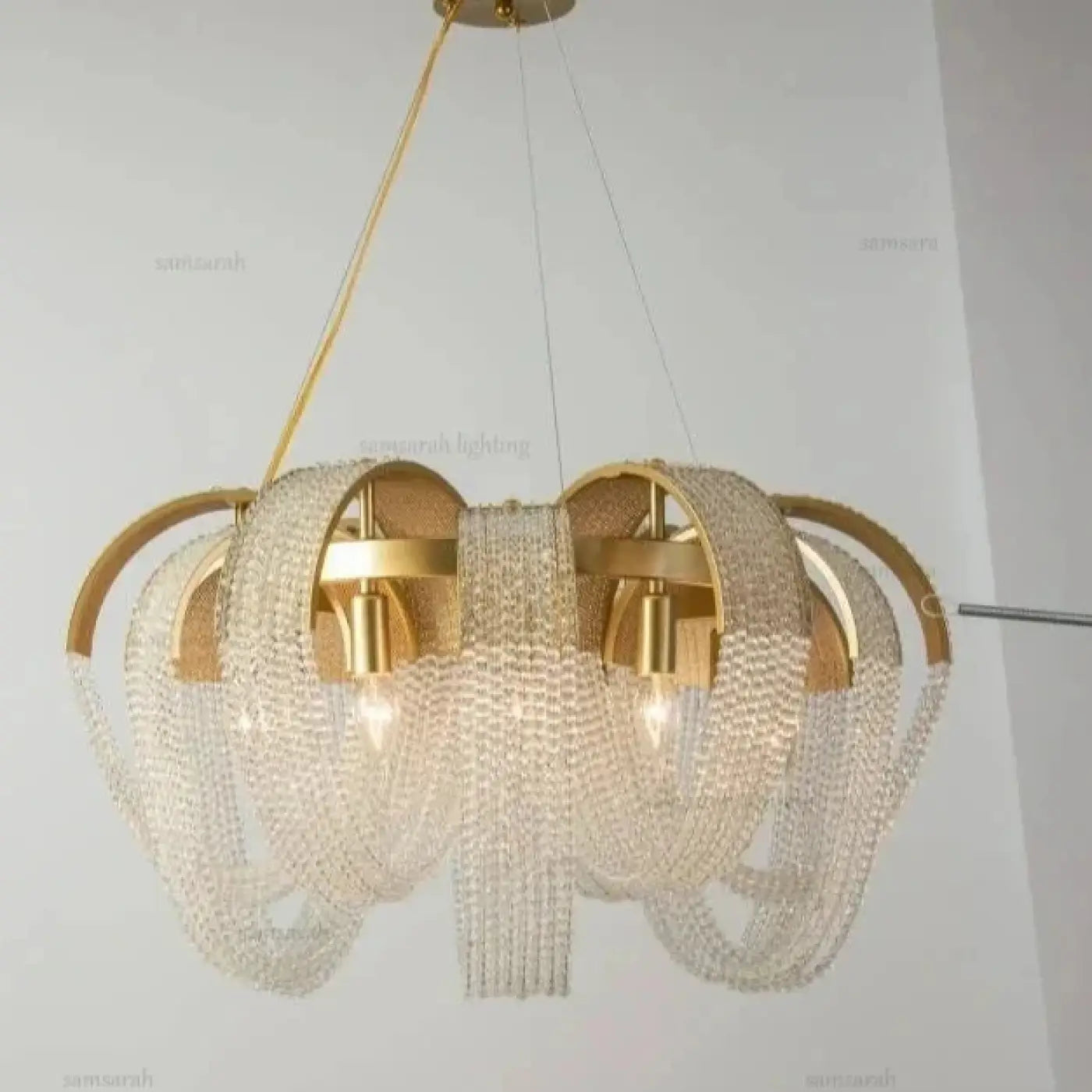Suspension Luminaire Design en Cristal - Danili