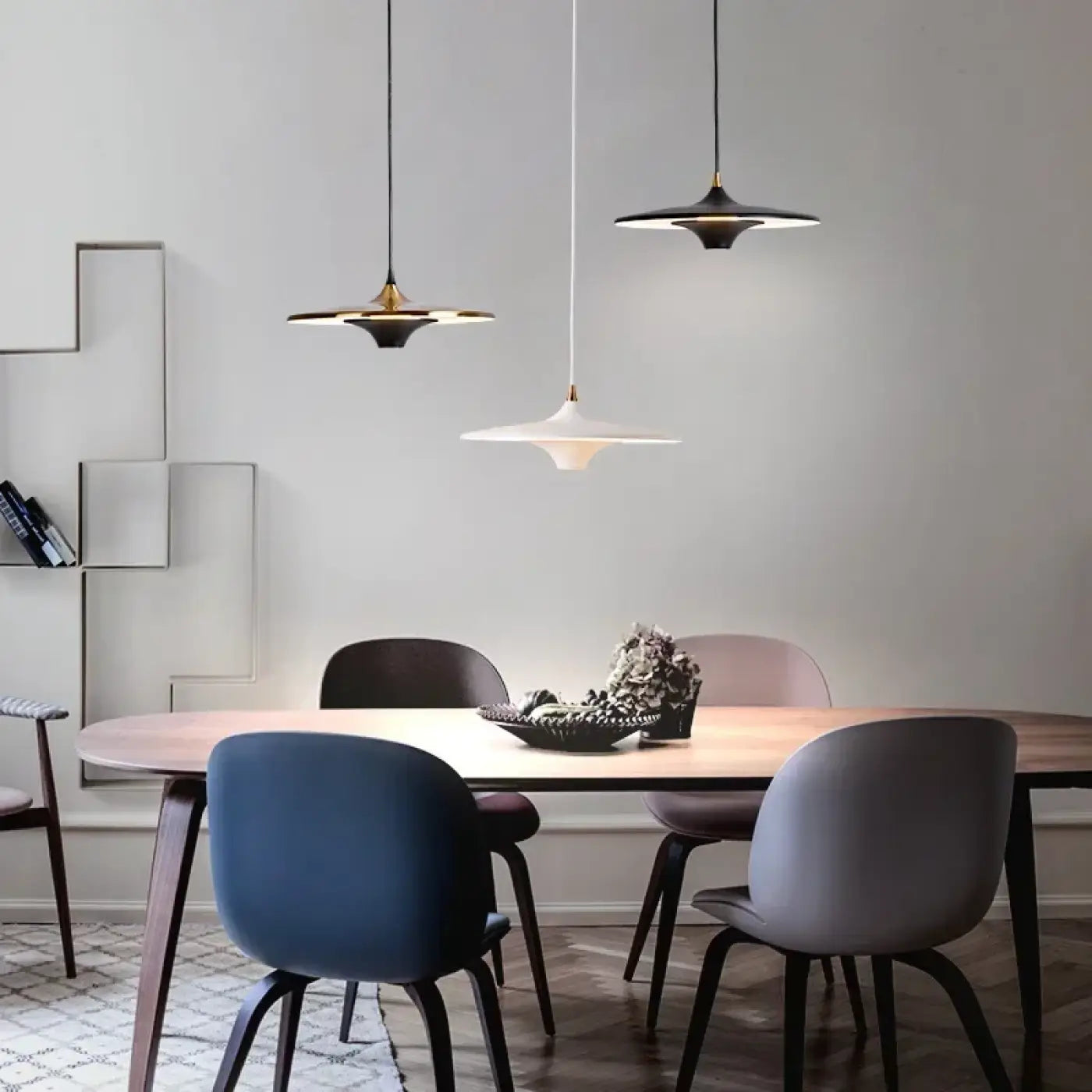 Suspension Luminaire Design en Metal - Siode