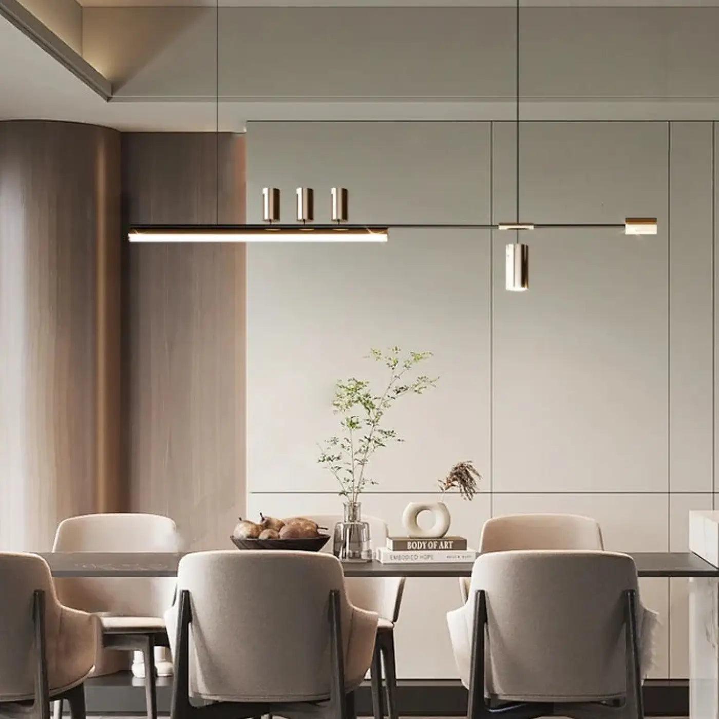 Suspension Luminaire Design en Metal - Travil