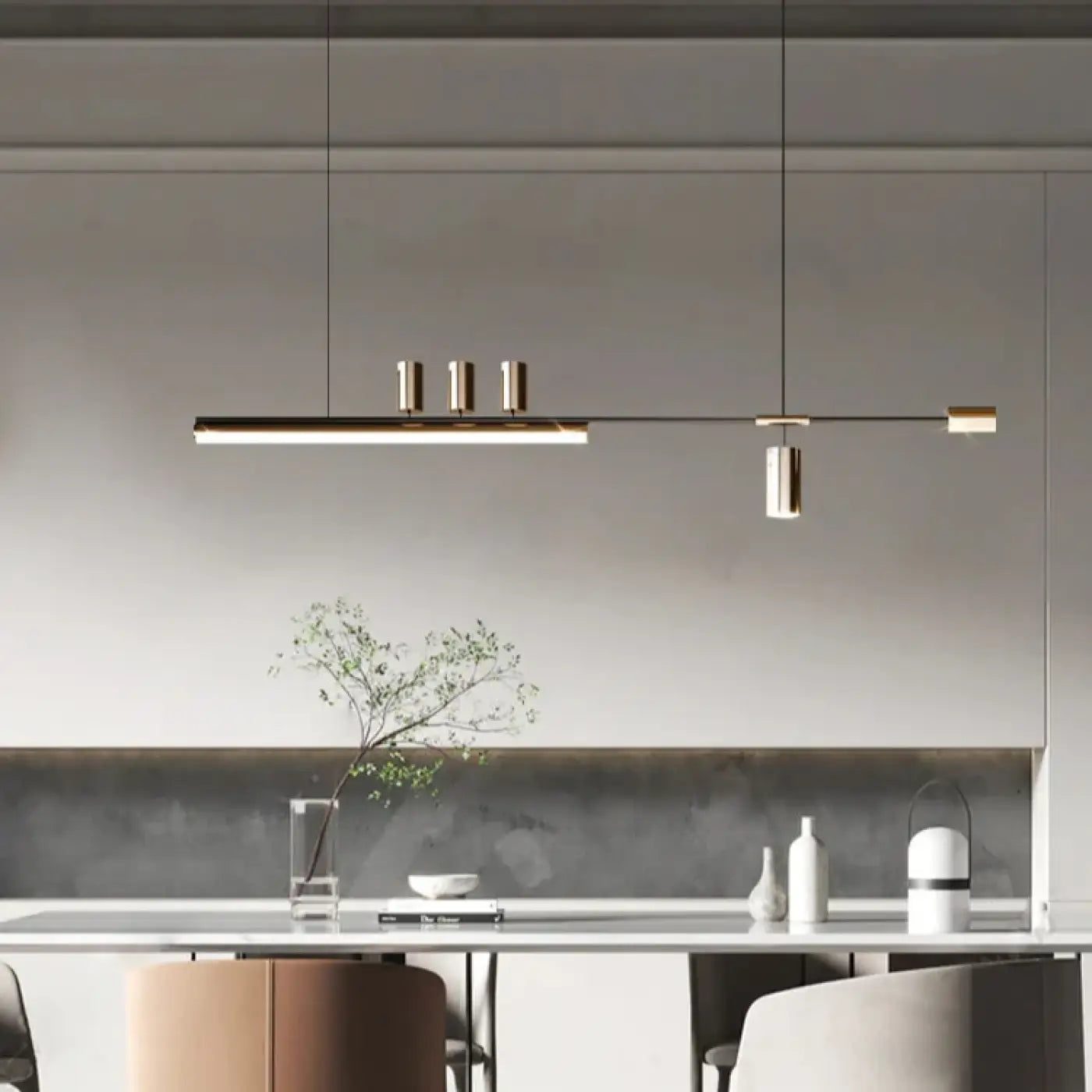 Suspension Luminaire Design en Metal - Travil