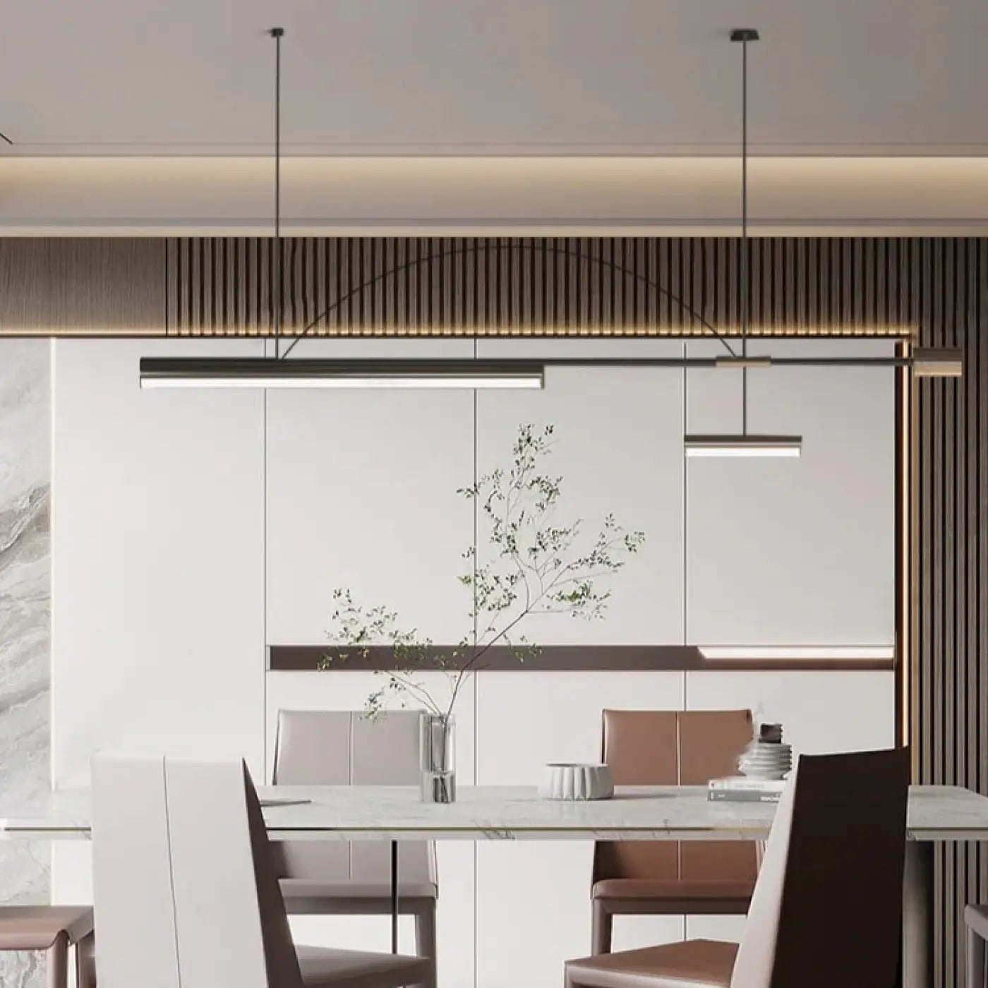 Suspension Luminaire Design en Metal - Travil