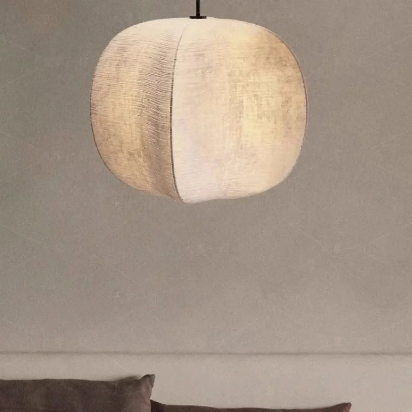 Suspension Luminaire Design en Tissu - Pluivoit