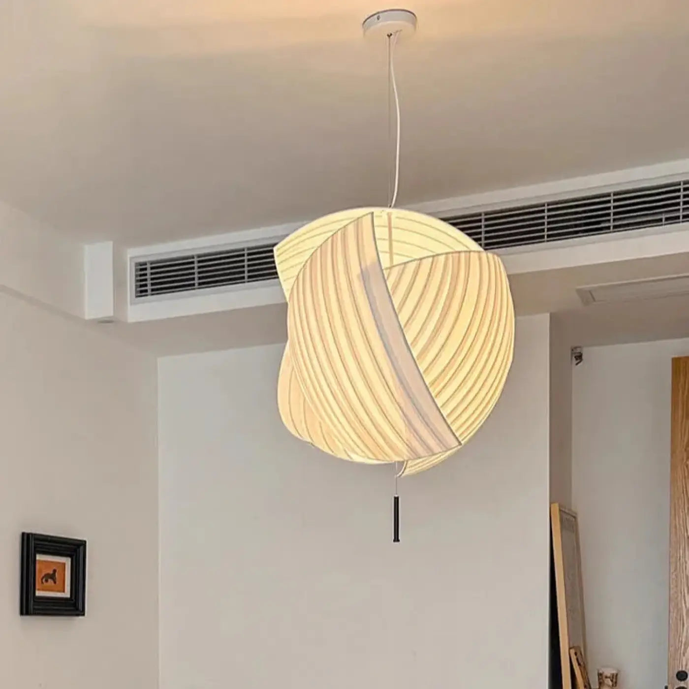 Suspension Luminaire Design en Tissu - Nulieve