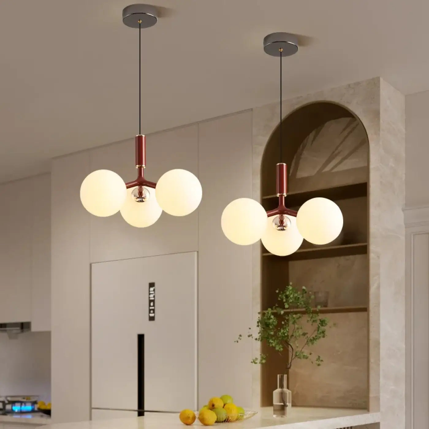 Suspension Luminaire Design en Verre - Relume