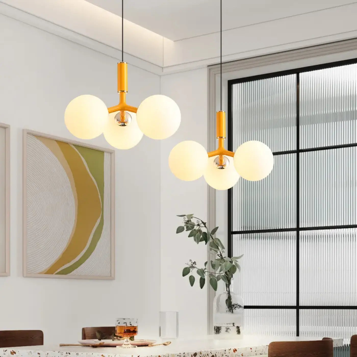 Suspension Luminaire Design en Verre - Relume