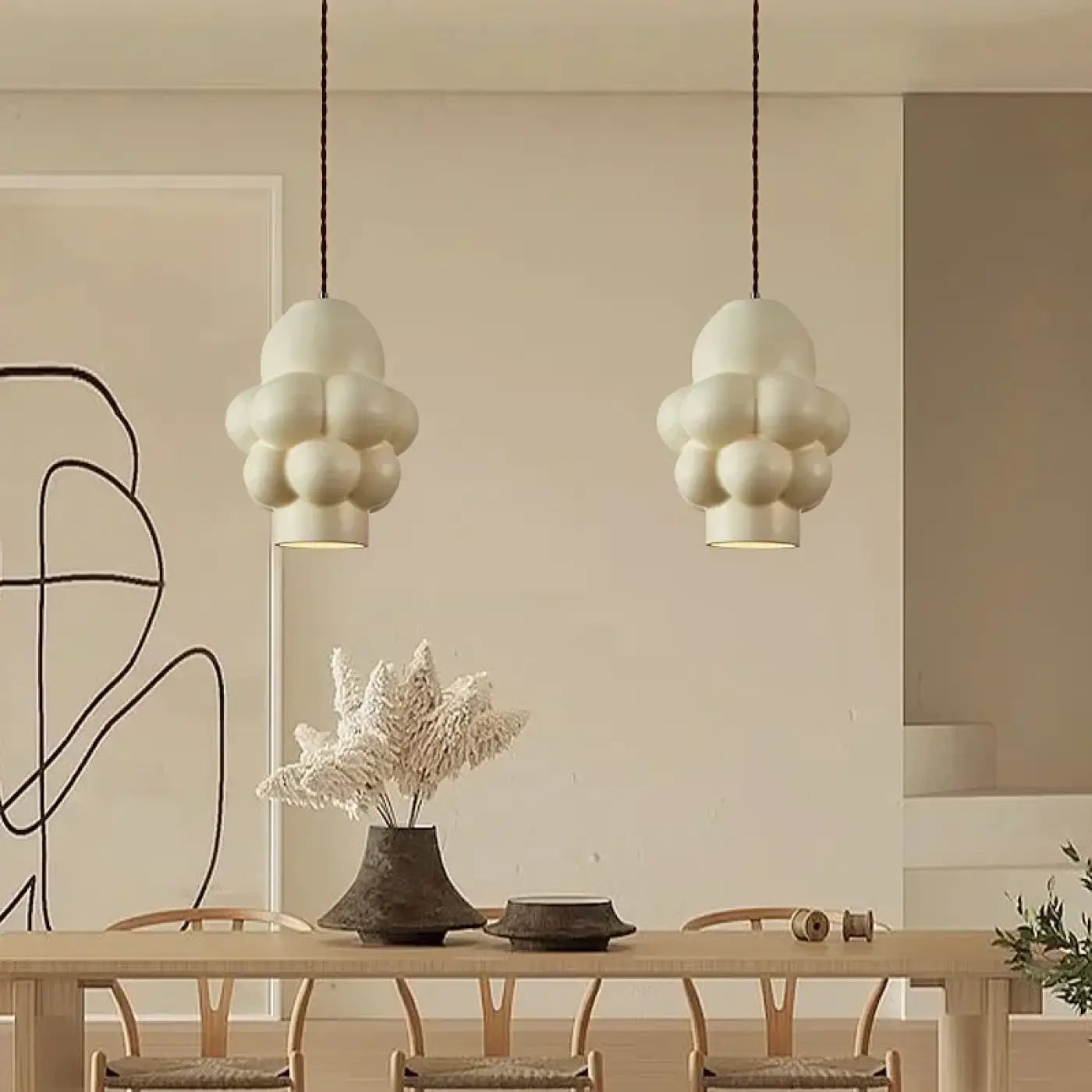 Suspension Luminaire Design en Metal - Moji