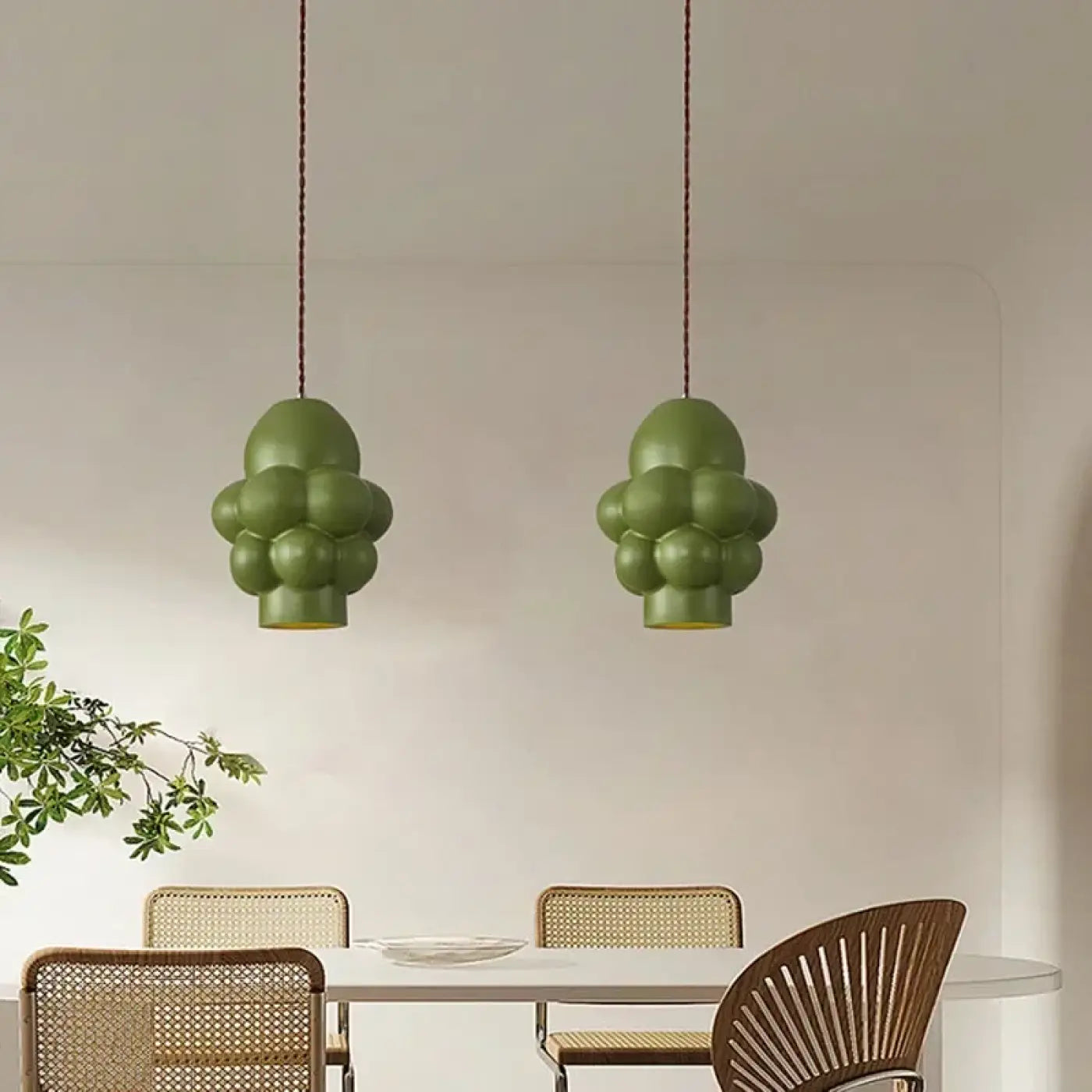 Suspension Luminaire Design en Metal - Moji