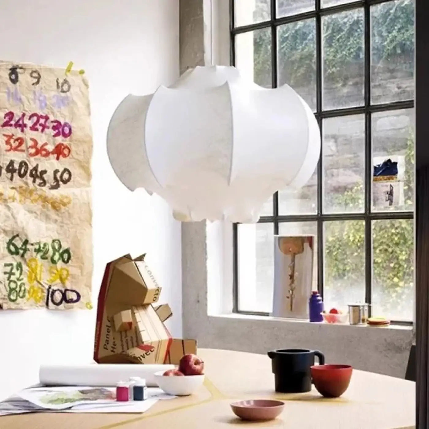 Suspension Luminaire Design en Tissu - Tyla