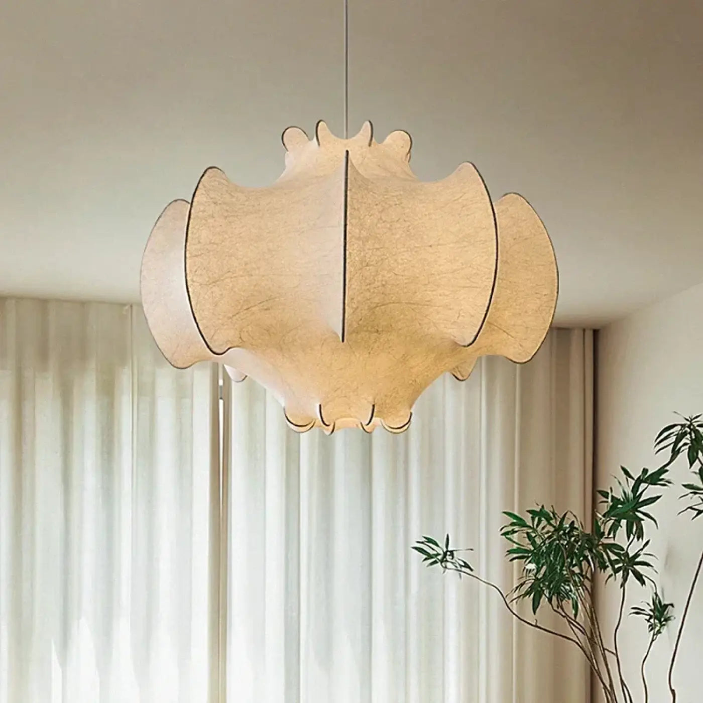 Suspension Luminaire Design en Tissu - Tyla