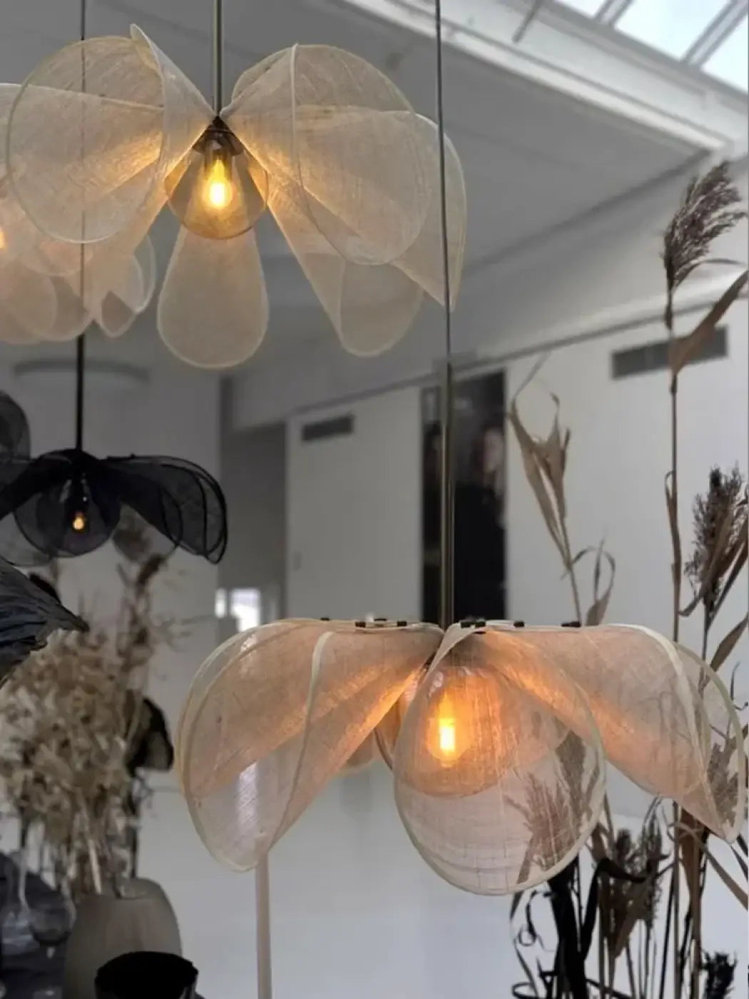 Suspension Luminaire Design en Tissu - Talys