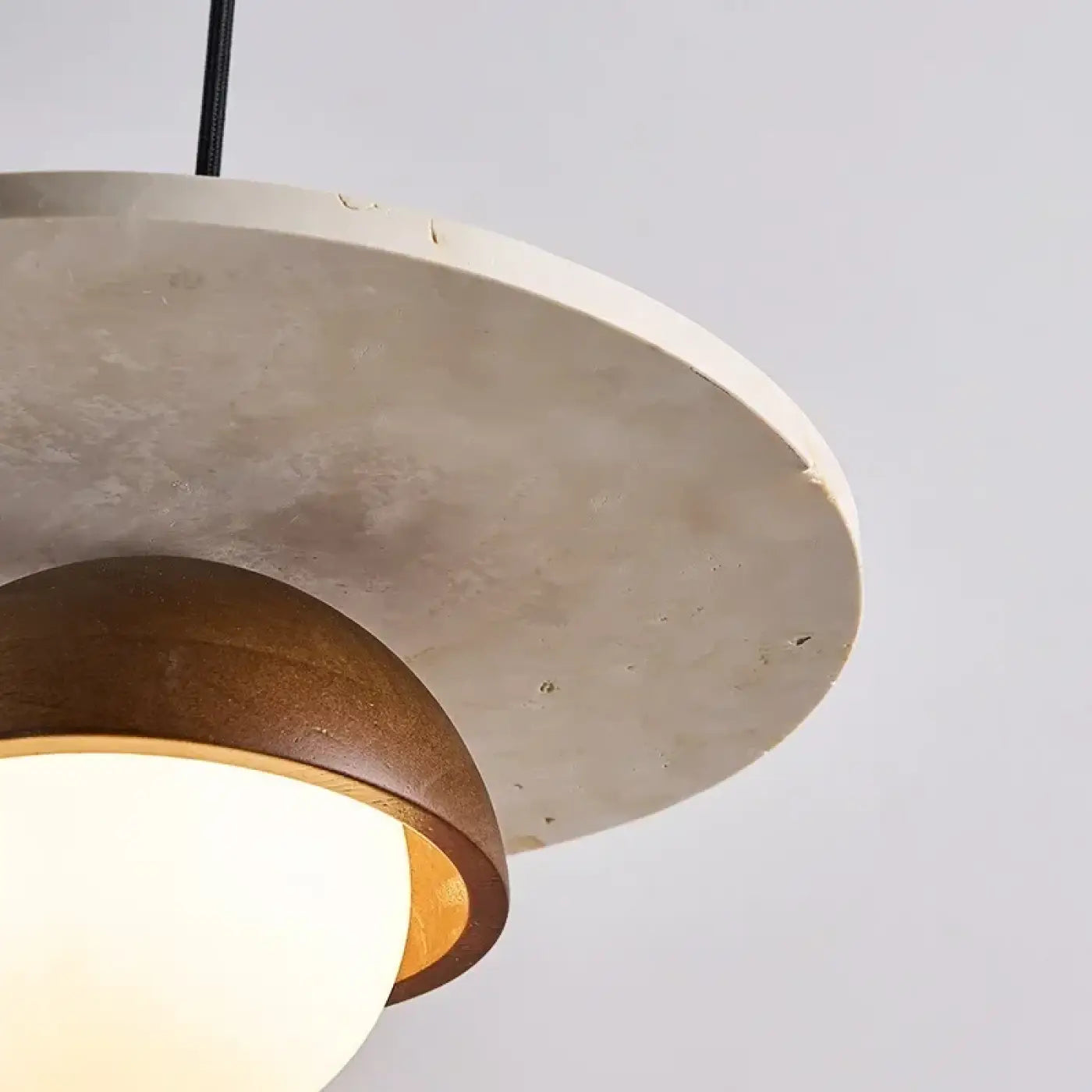 Suspension Luminaire Design en Bois - Beroque