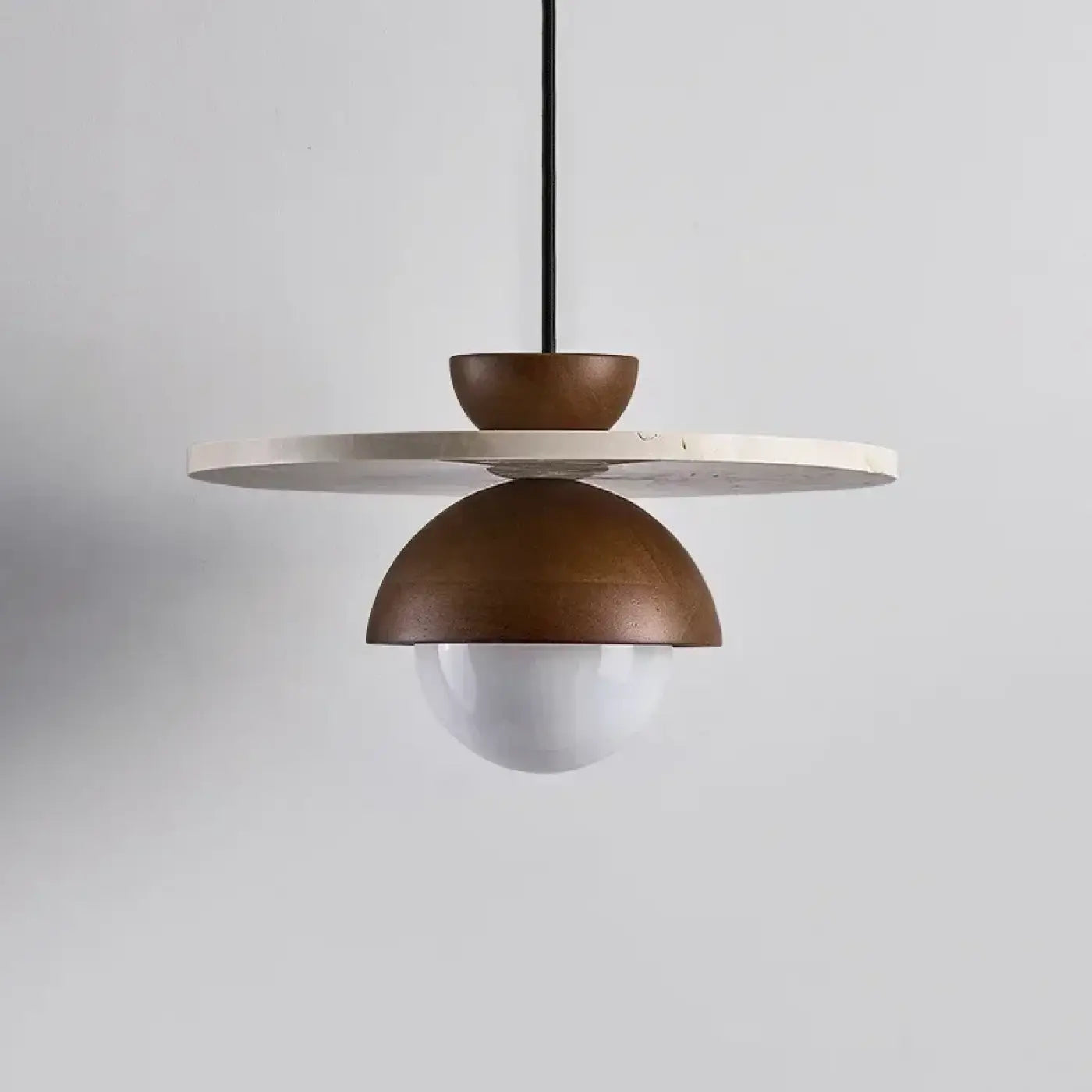 Suspension Luminaire Design en Bois - Beroque