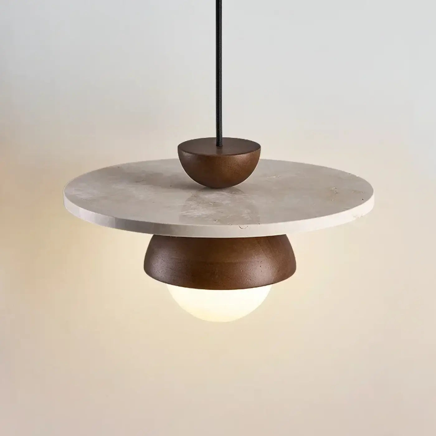 Suspension Luminaire Design en Bois - Beroque