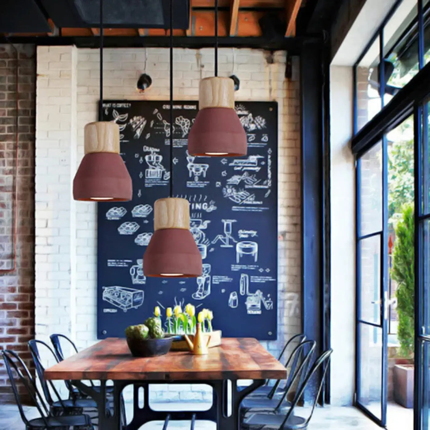 Suspension Luminaire Design en Bois - Miltisse