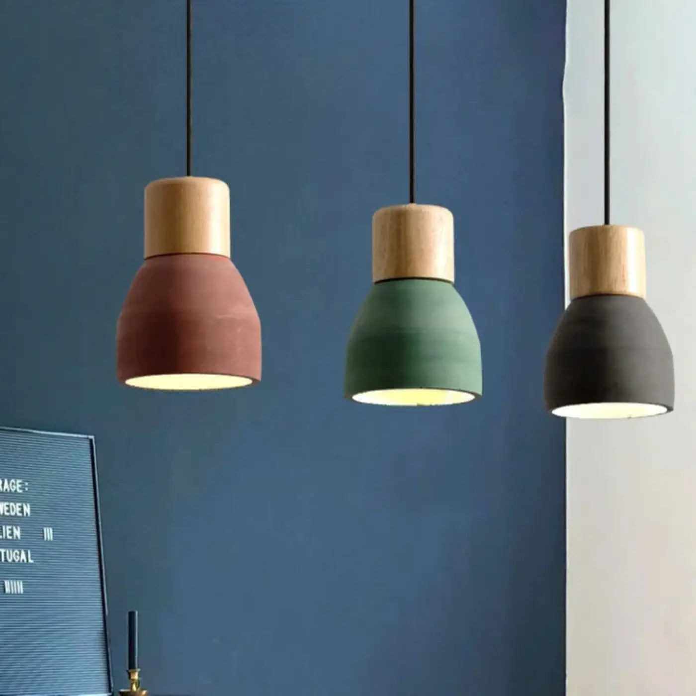 Suspension Luminaire Design en Bois - Miltisse