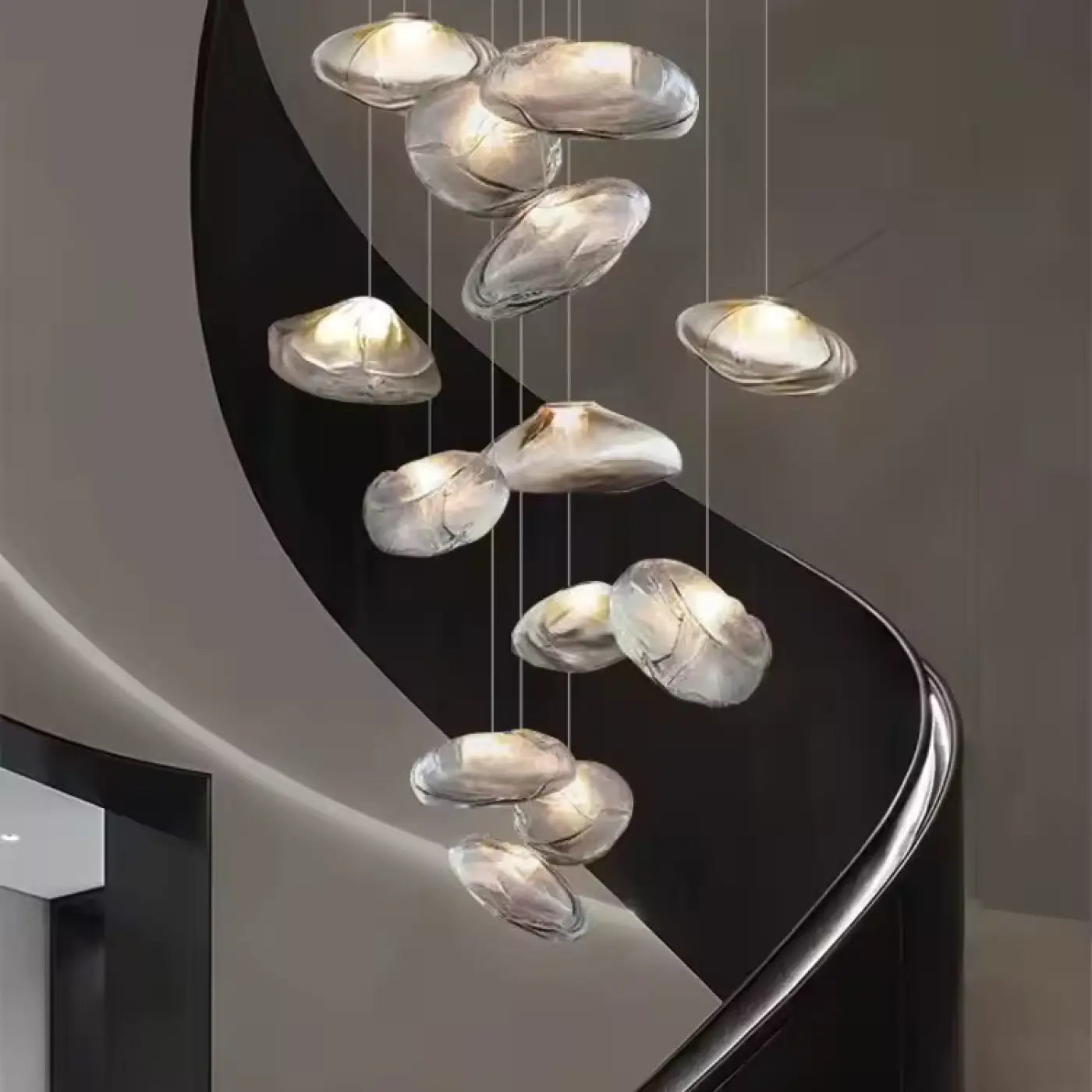 Suspension Luminaire Design en Verre - Alana