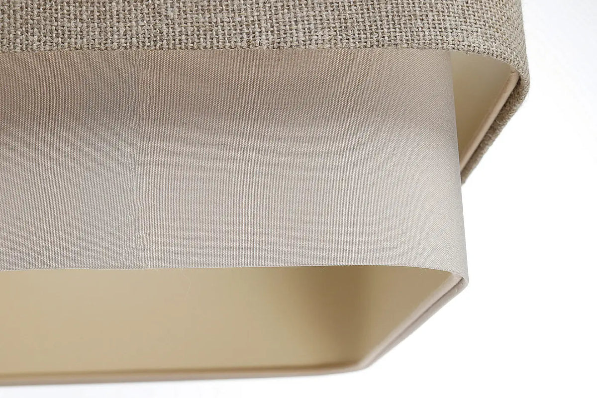 Suspension Luminaire Design - Kwadro Duo (Taupe)