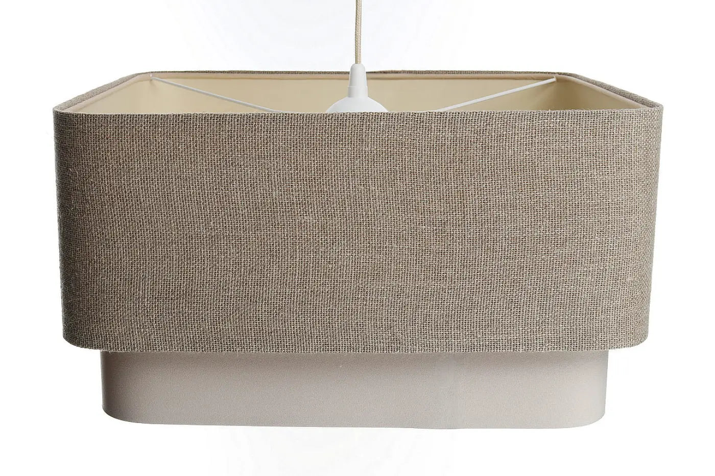 Suspension Luminaire Design - Kwadro Duo (Taupe)