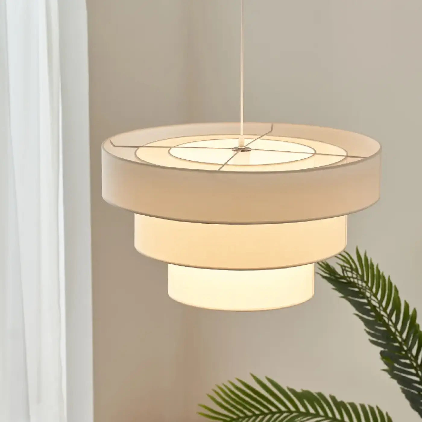Suspension Luminaire Design en Tissu - Pipare