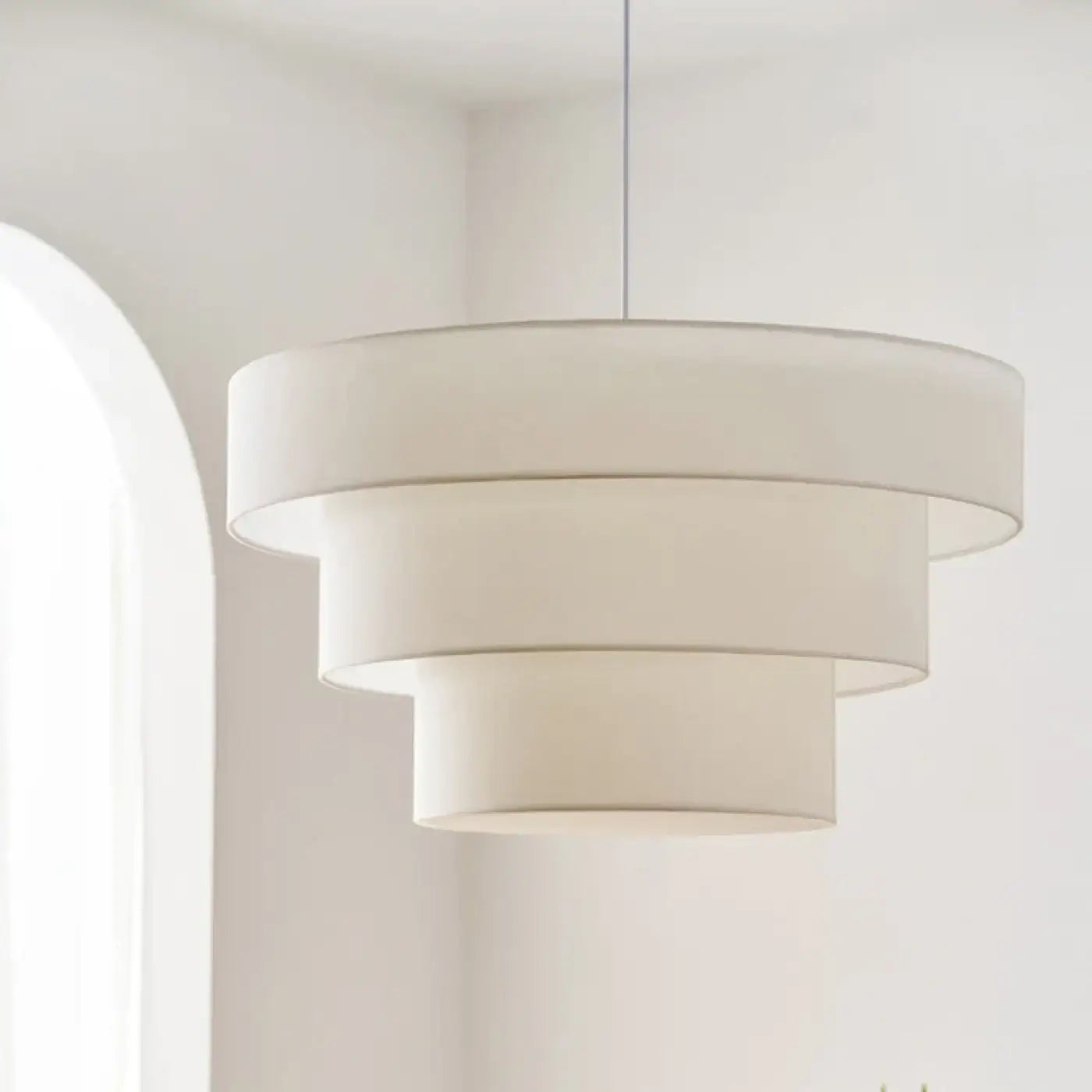 Suspension Luminaire Design en Tissu - Pipare